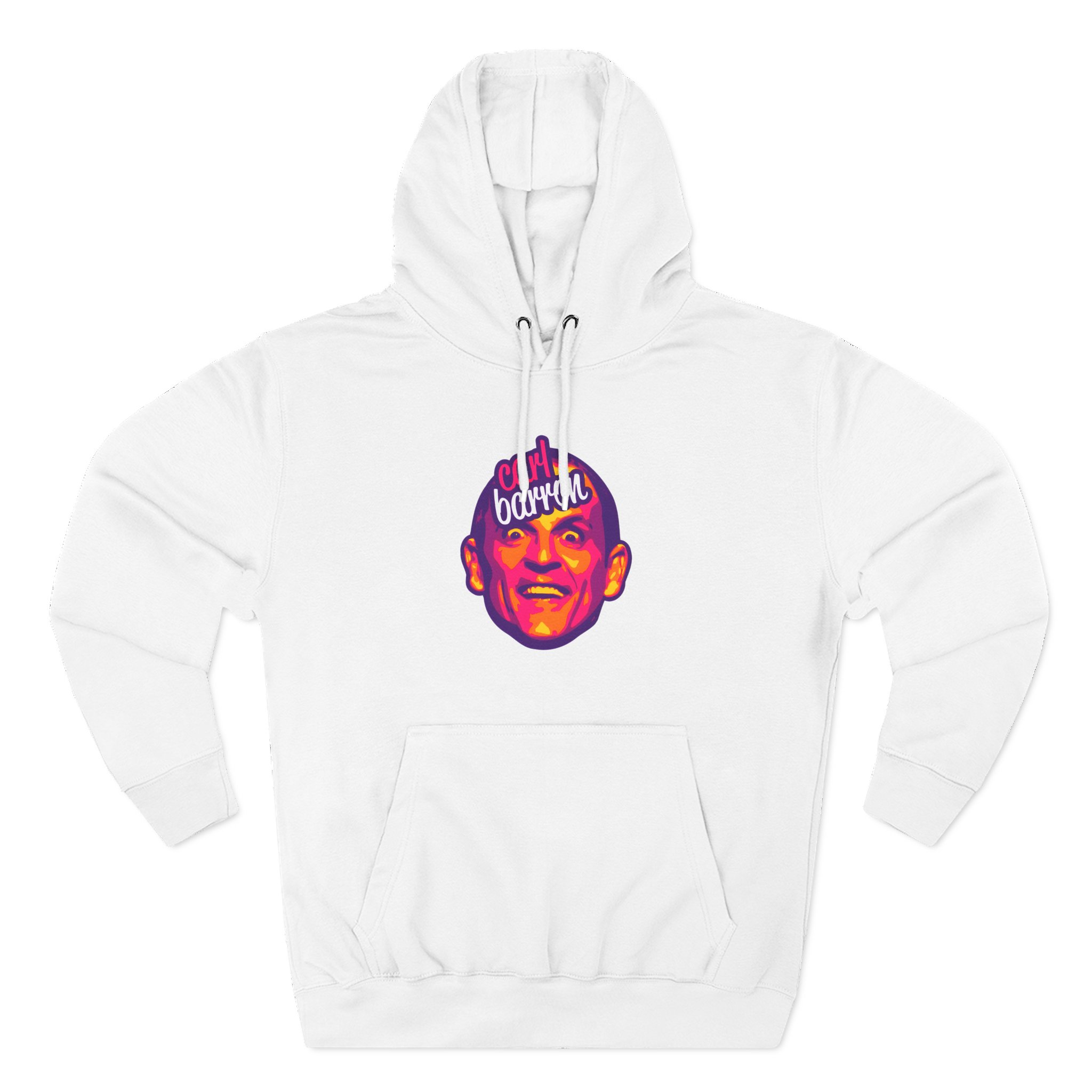 Carl Barron Three-Panel Fleece Hoodie
