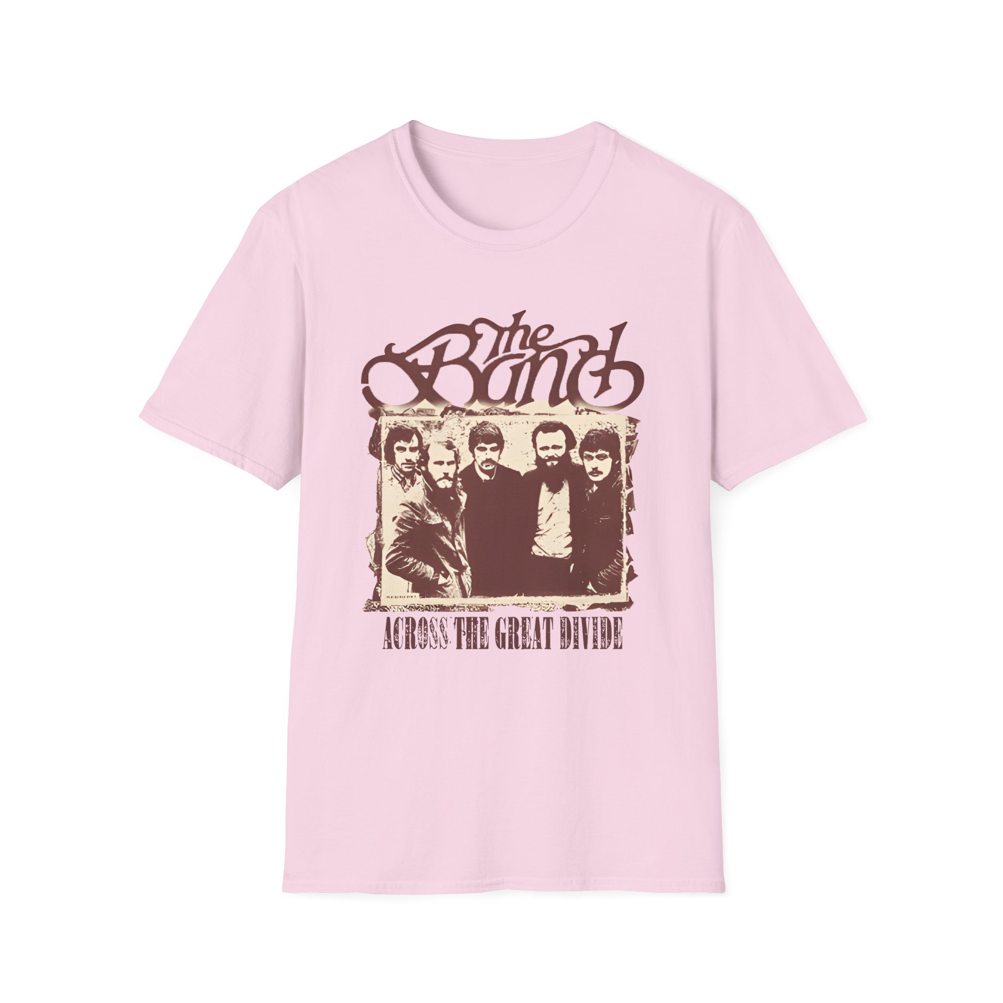 The Band Across the Great Divide Unisex Softstyle T-Shirt - Image 13