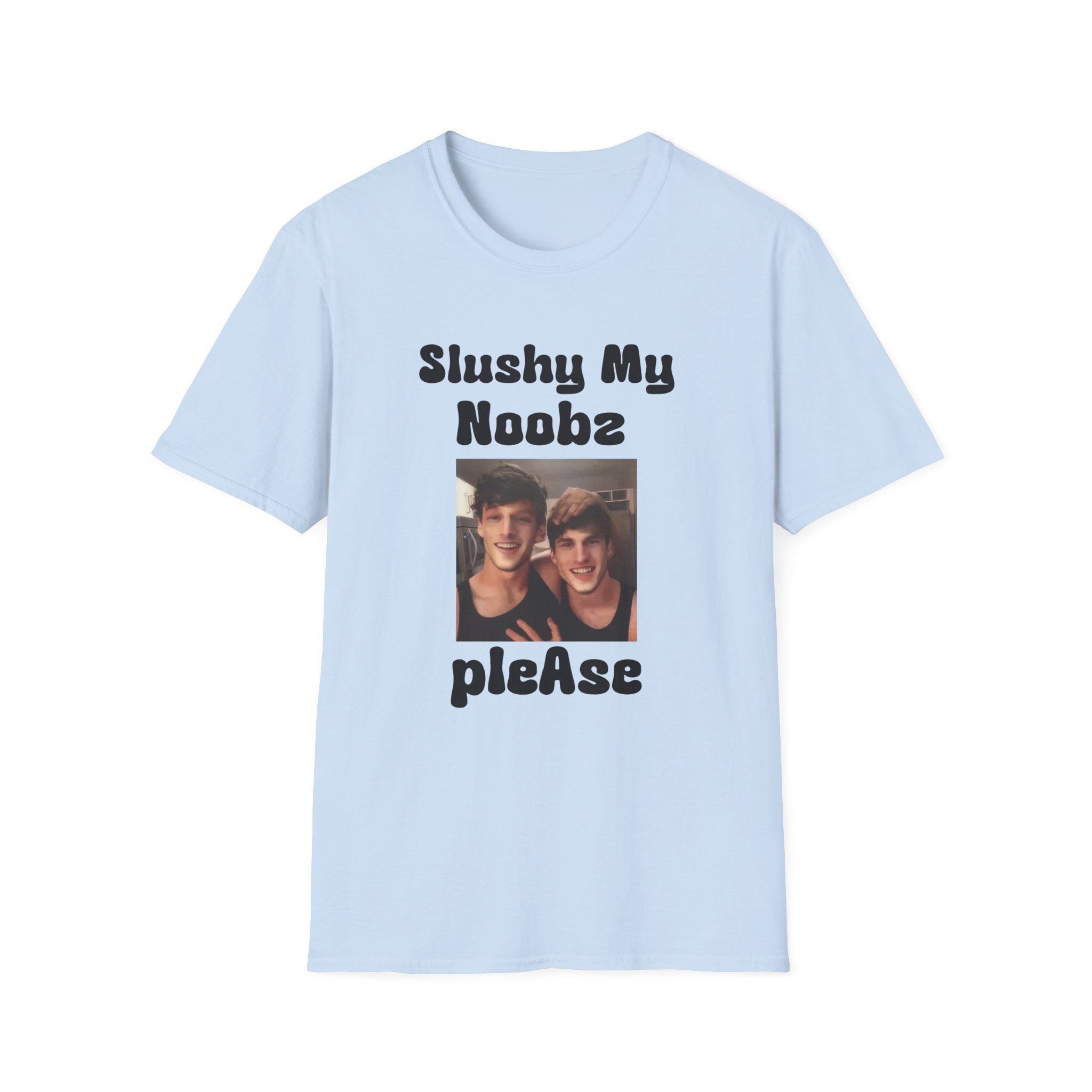 Slushy Noobz Martin and Hamzah Comedy Unisex Softstyle T-Shirt - Image 21
