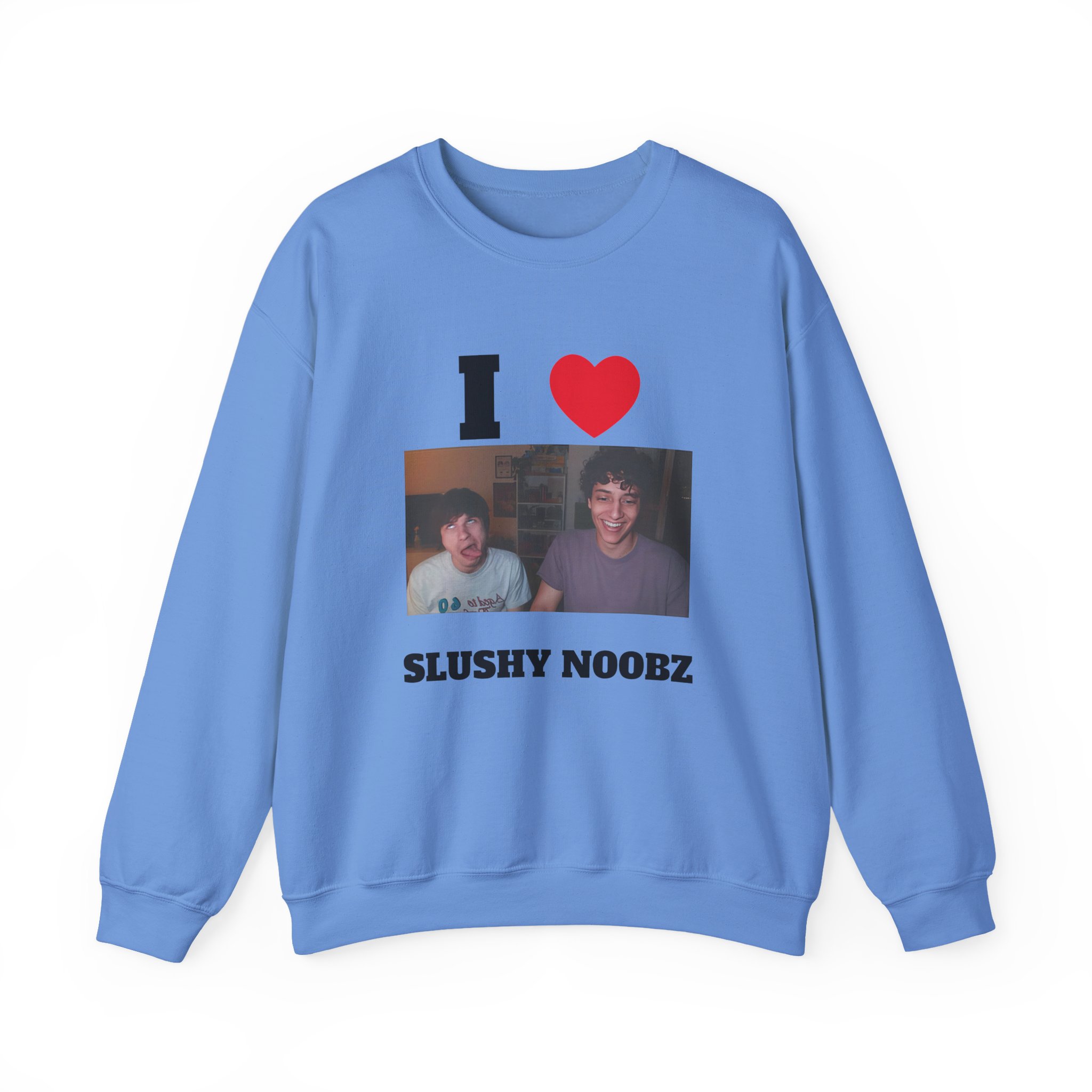 Slushy Noobz I Heart Unisex Heavy Blend™ Crewneck Sweatshirt - Image 13