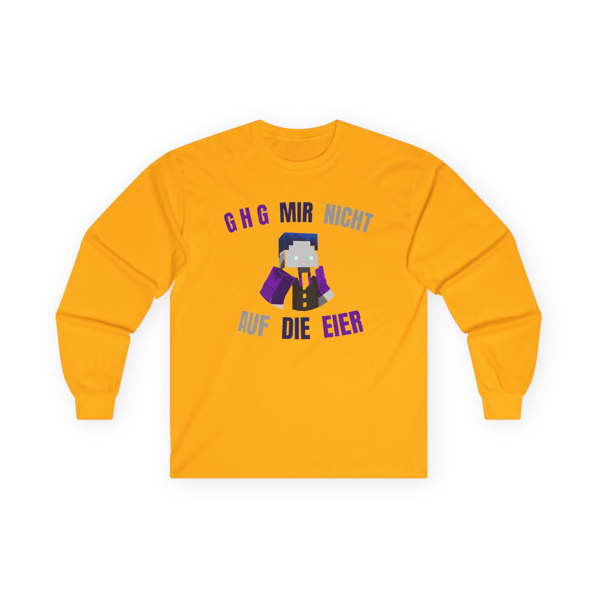 Bastighg Ghg Mir Nicht Auf Die Eier Unisex Ultra Cotton Long Sleeve Tee - Image 5
