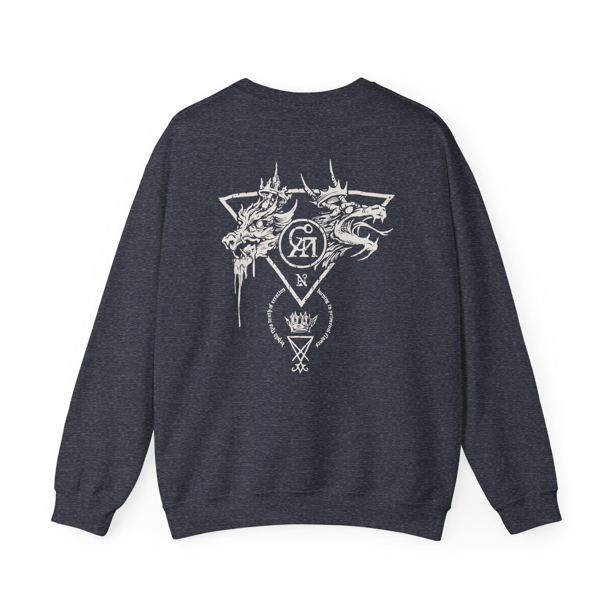 Goatwhore sigil Unisex Heavy Blend™ Crewneck Sweatshirt - Image 10