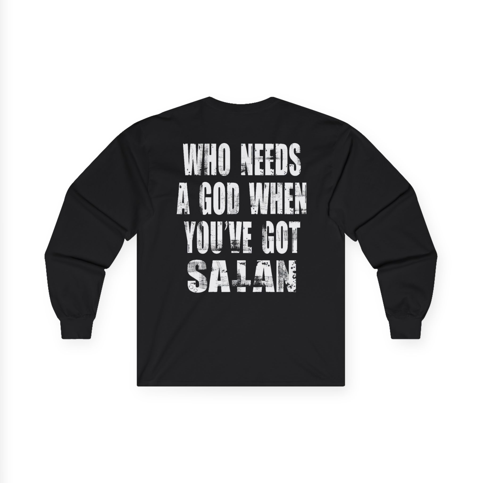 Goatwhore who Needs a God When You've Got Satan Unisex Ultra Cotton Long Sleeve Tee - Image 2