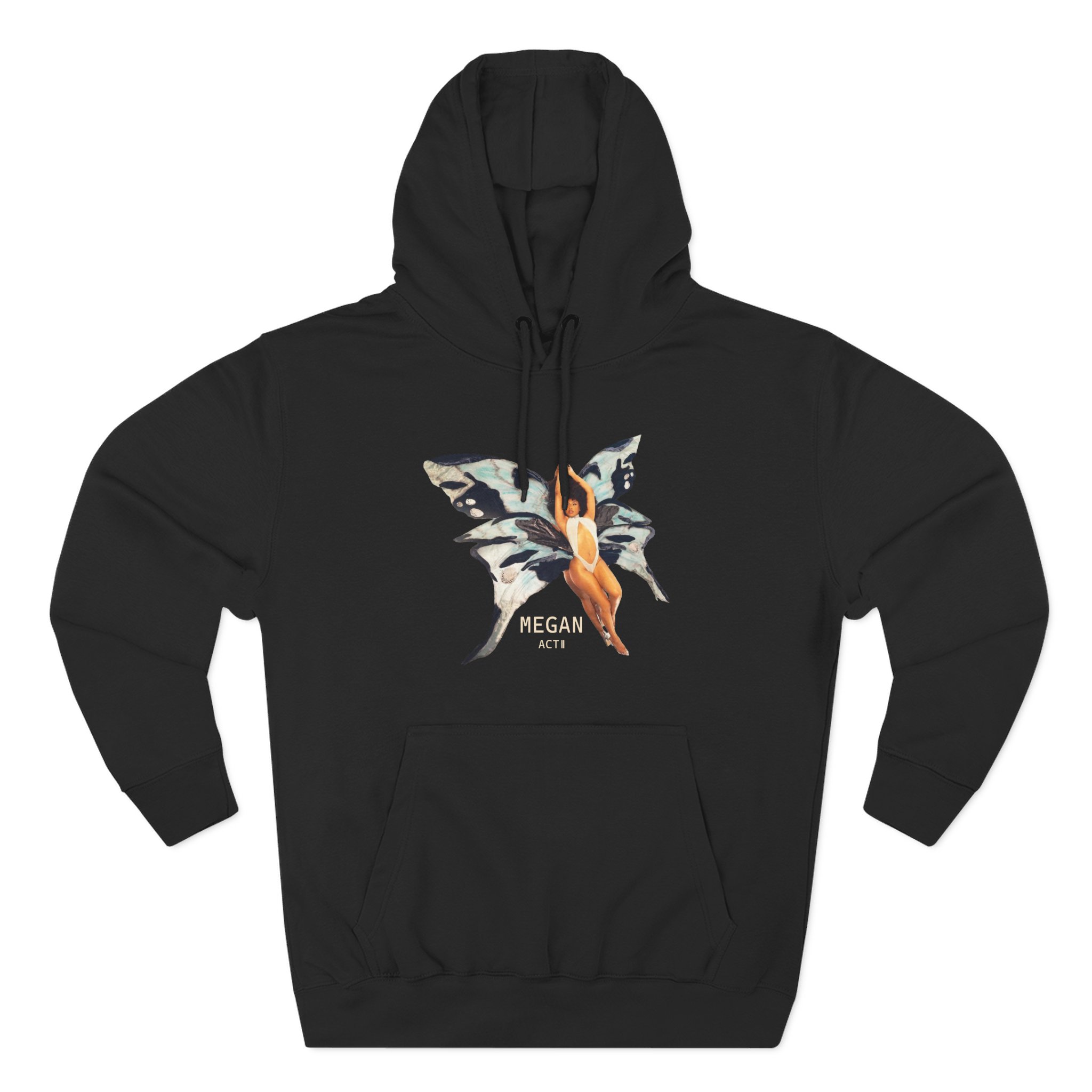 Megan Thee Stallion Butterfly Three-Panel Fleece Hoodie