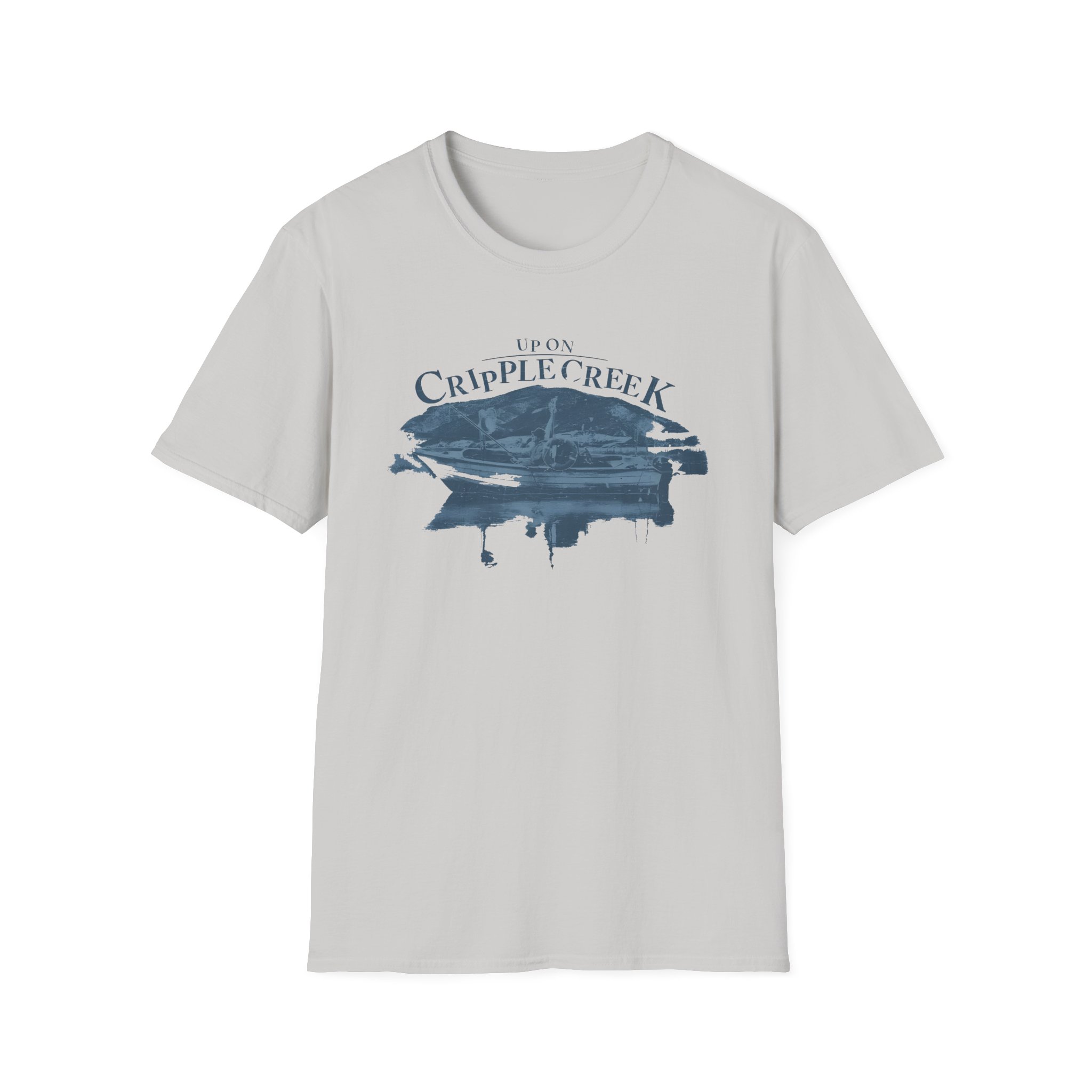 The Band Up on Cripple Unisex Softstyle T-Shirt - Image 7