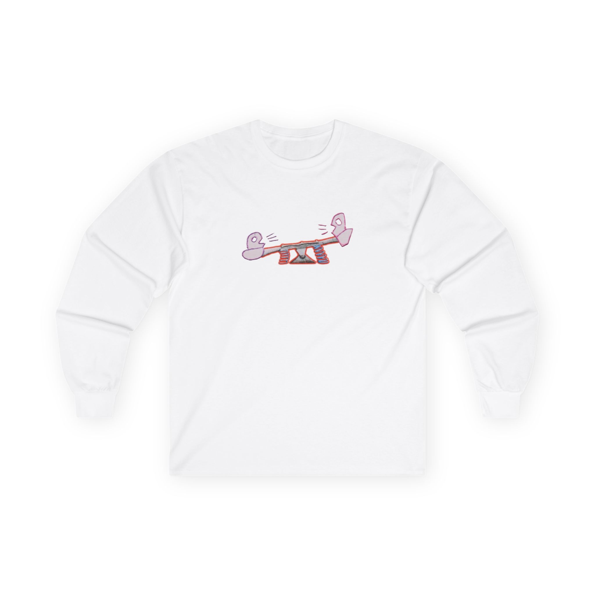 Slushy Noobz Seesaw Unisex Ultra Cotton Long Sleeve Tee - Image 3