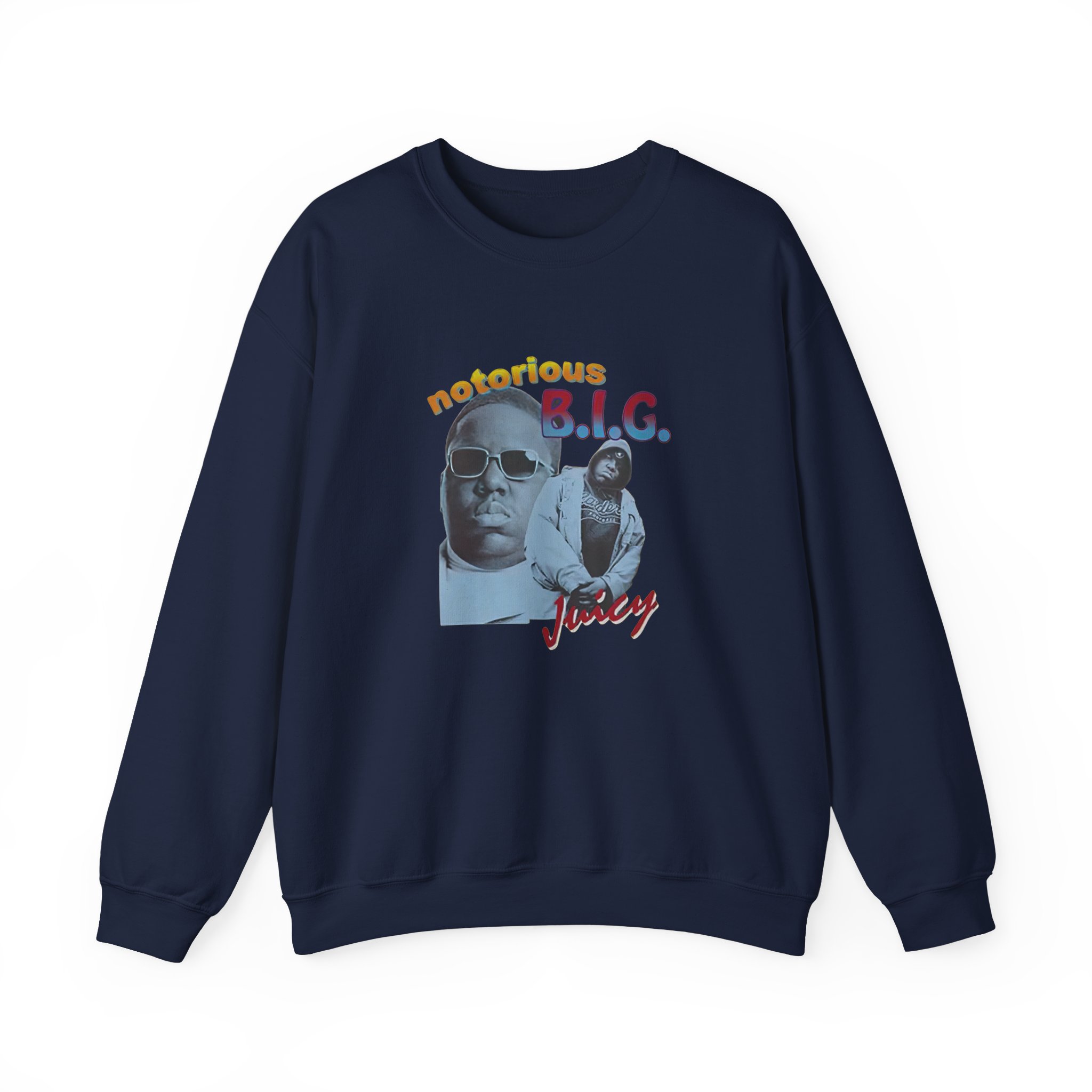 Biggie Smalls Juicy Unisex Heavy Blend™ Crewneck Sweatshirt - Image 9