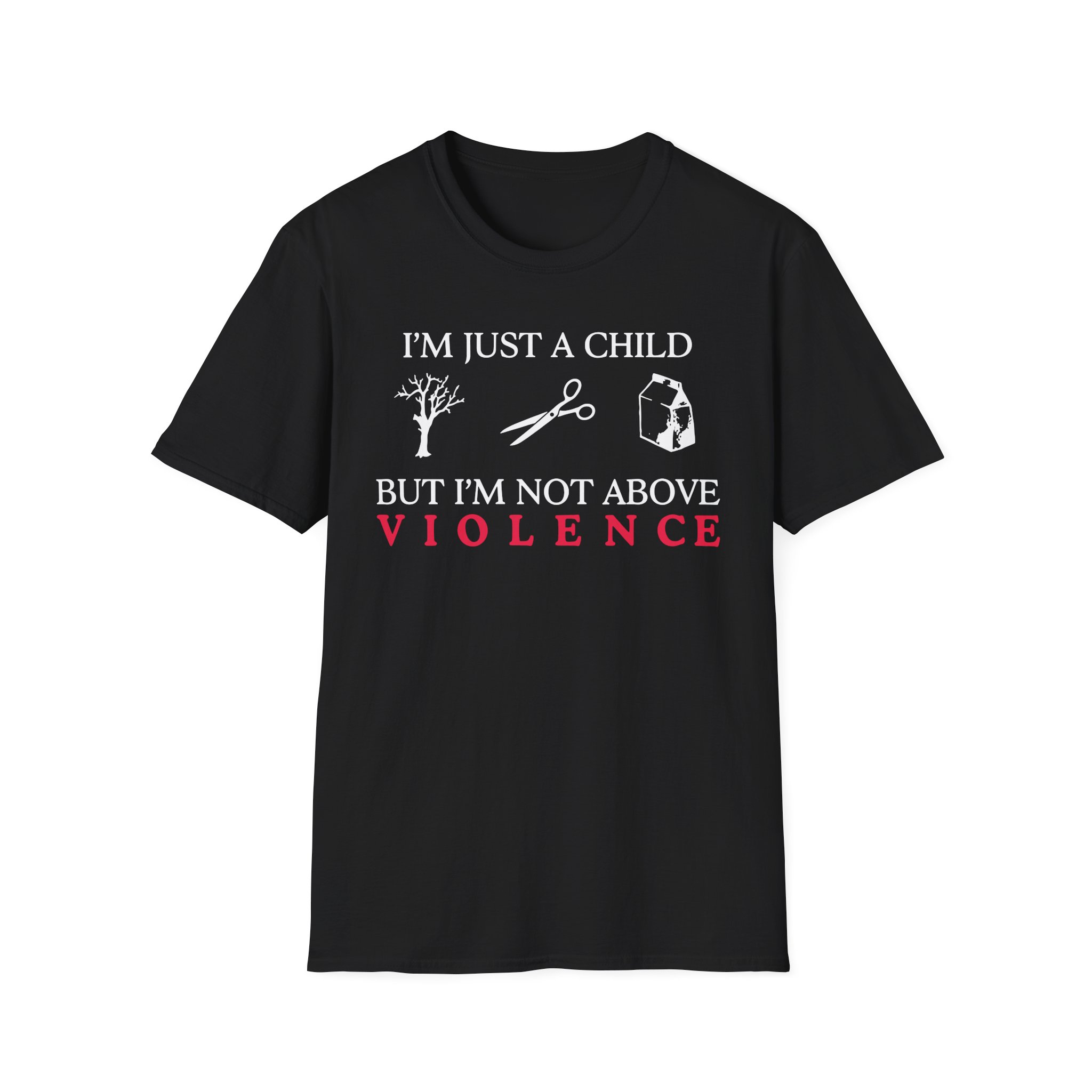 Ethel Cain Not Above Violence Unisex Softstyle T-Shirt - Image 3