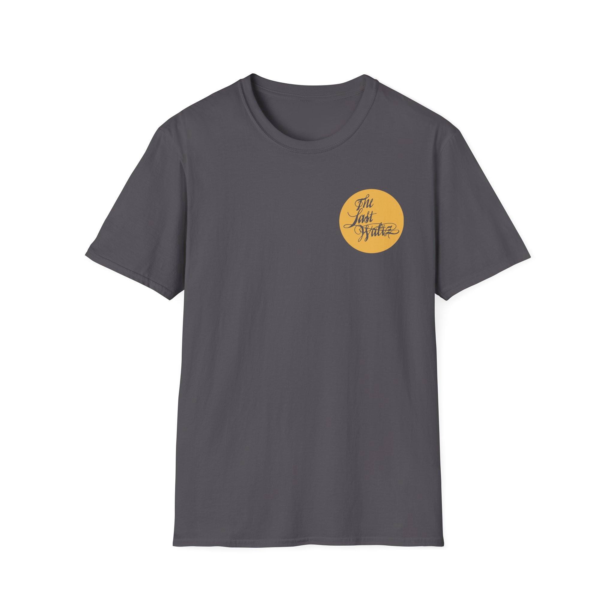 The Band the Last Waltz Pin Unisex Softstyle T-Shirt - Image 11