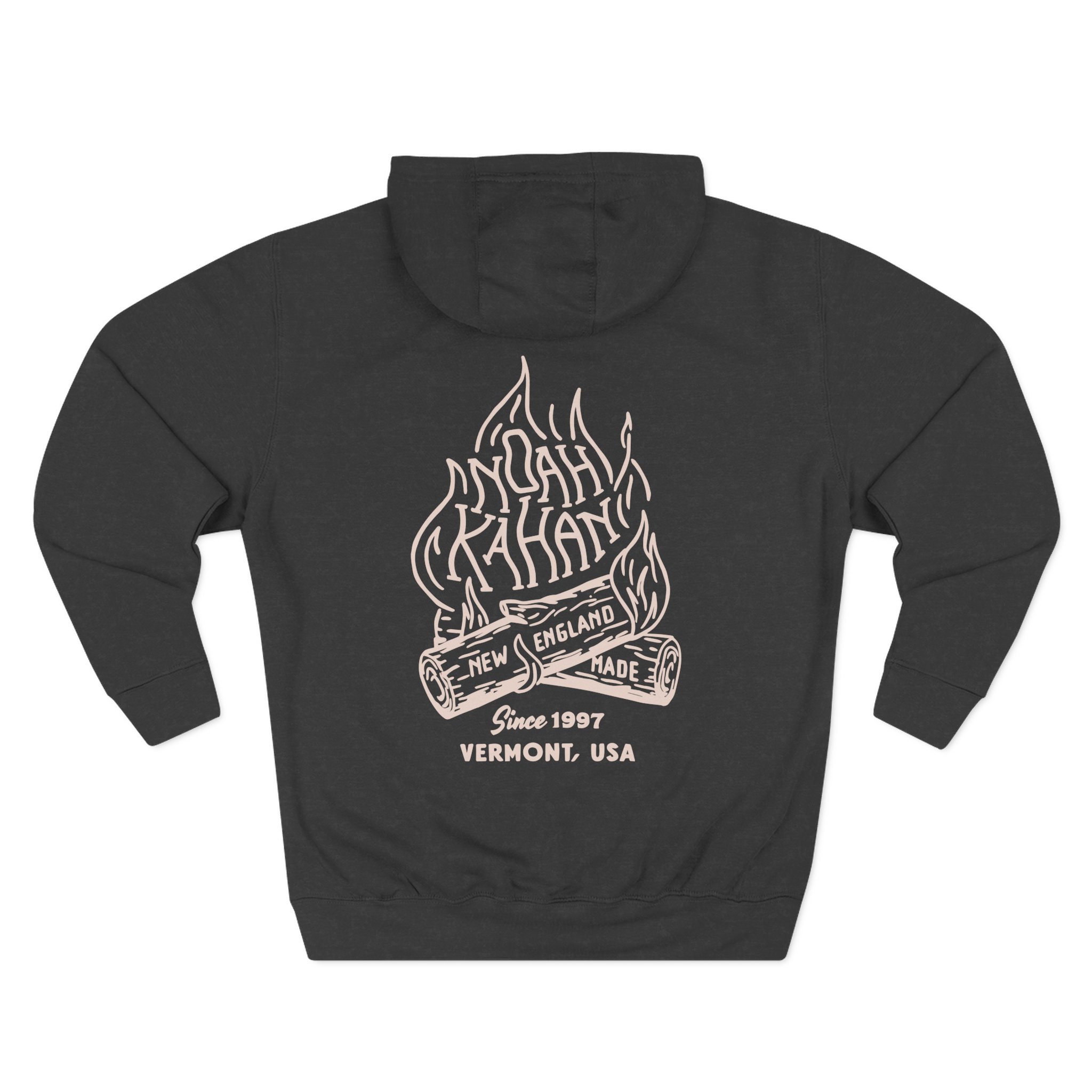 Noah Kahan Campfire Three-Panel Fleece Hoodie - Image 4