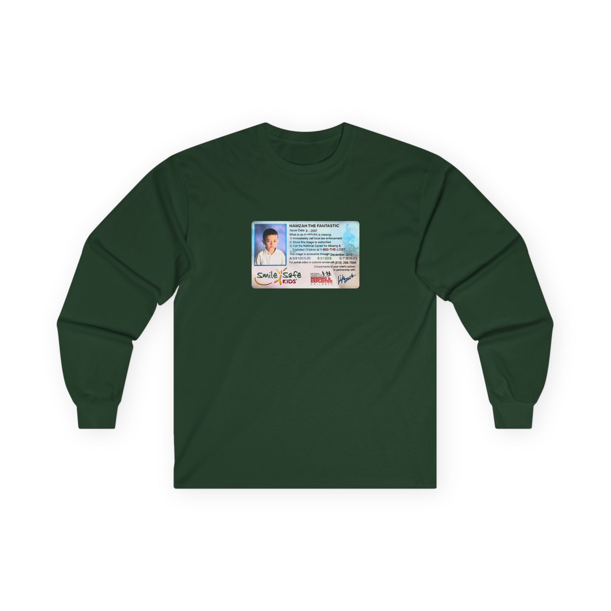 Slushy Noobz Smile Safe Kids Unisex Ultra Cotton Long Sleeve Tee - Image 7