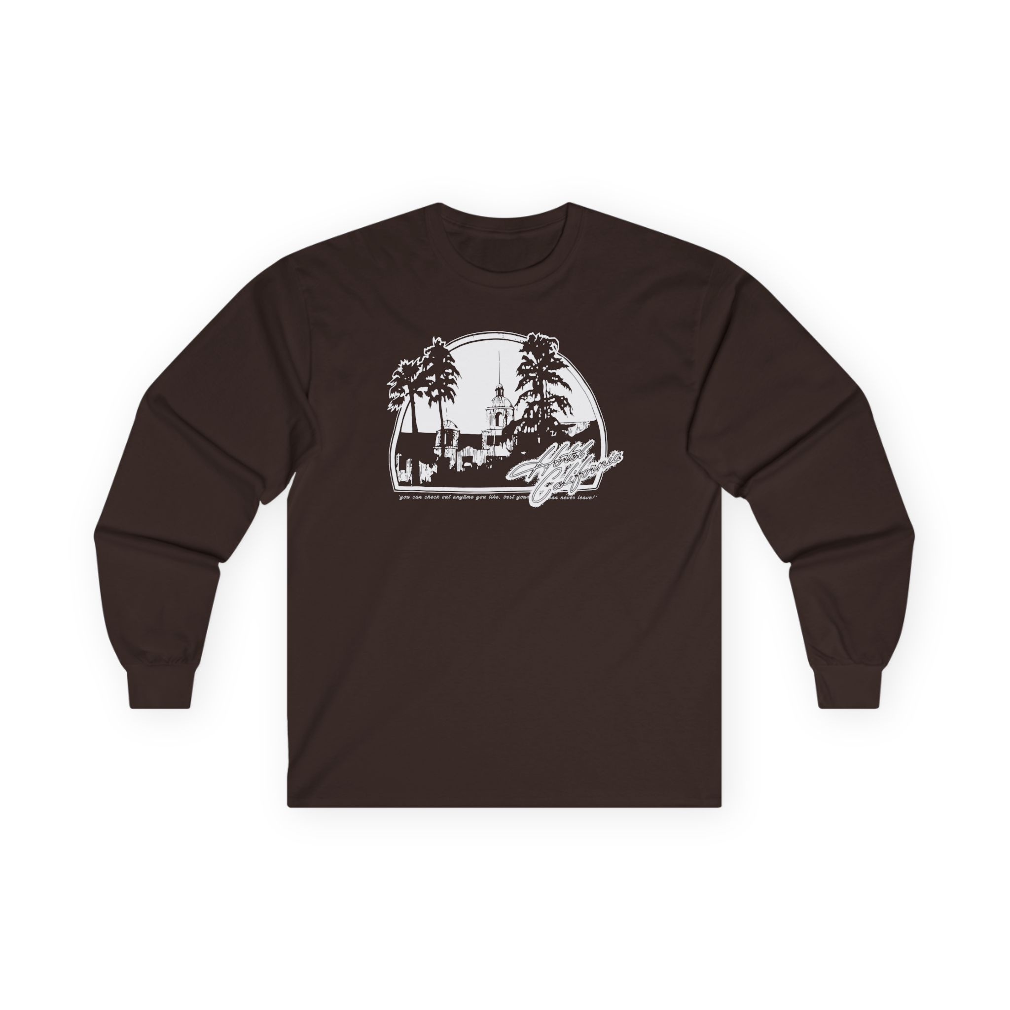 The Eagles Hotel California Unisex Ultra Cotton Long Sleeve Tee - Image 5