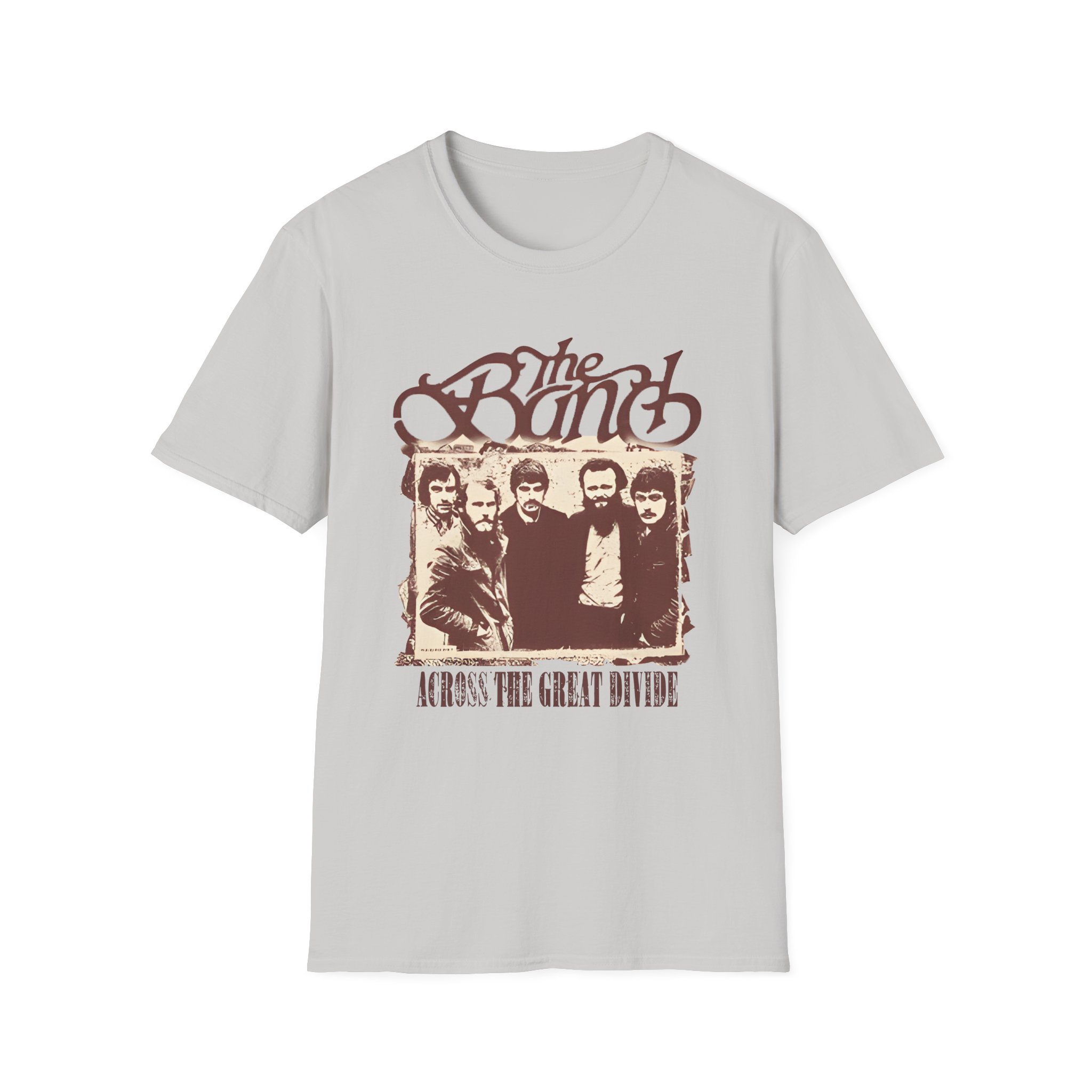 The Band Across the Great Divide Unisex Softstyle T-Shirt - Image 7
