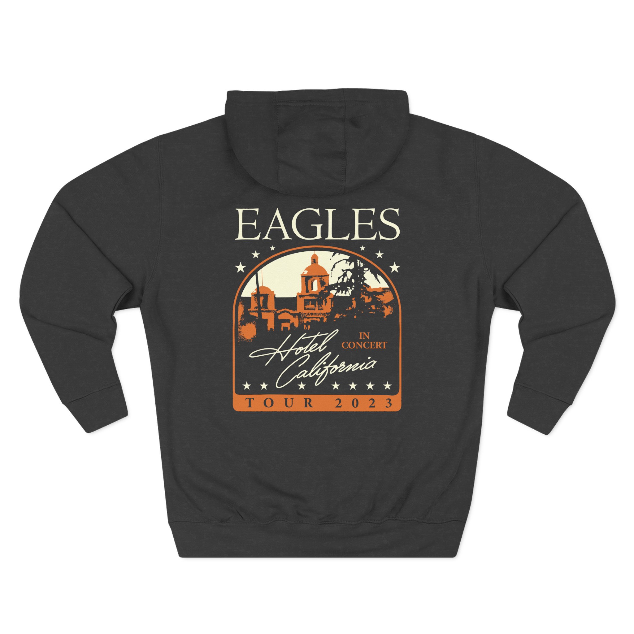 The Eagles Hotel California Three-Panel Fleece Hoodie - Image 4