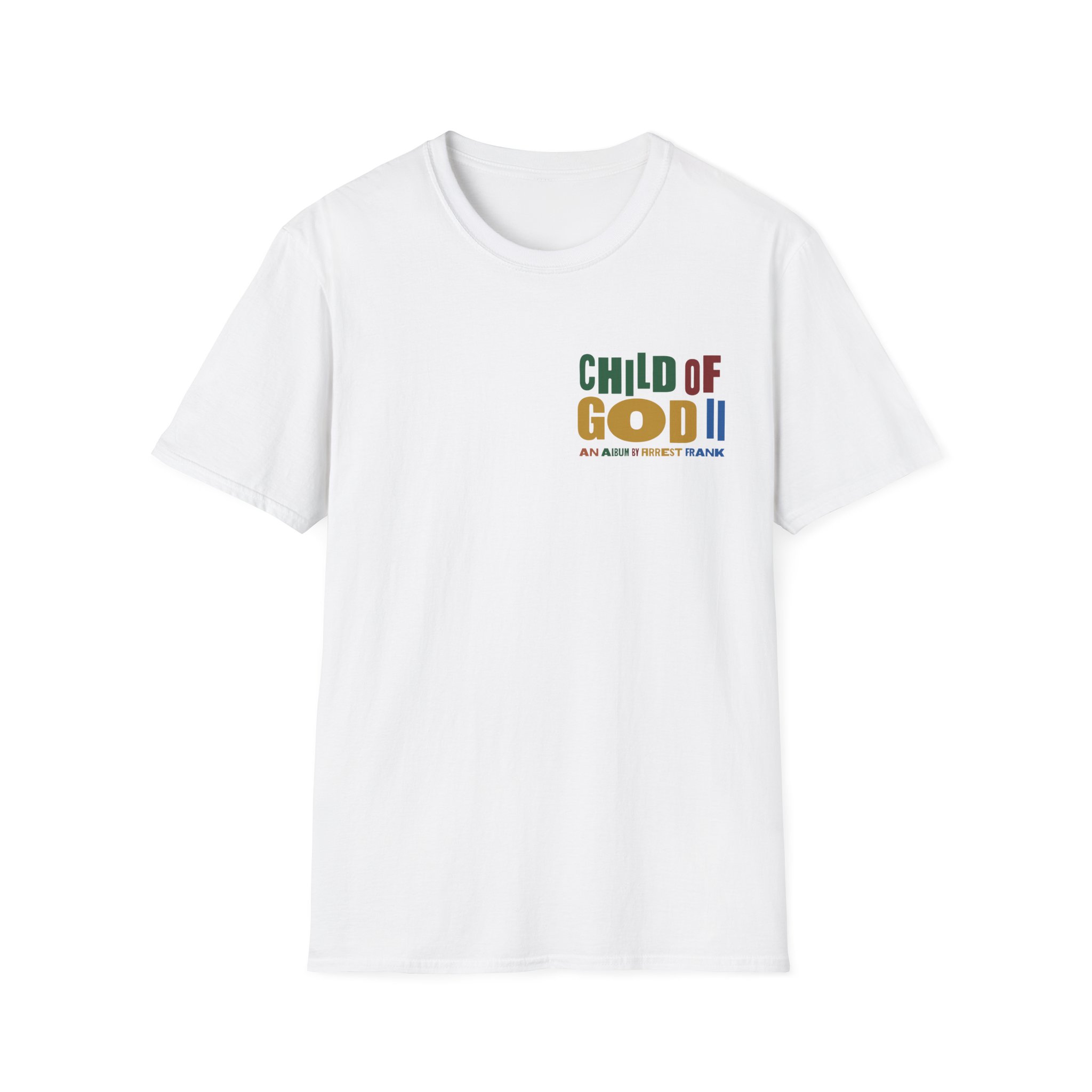 Forrest Frank Child of God Ii Tracklist Unisex Softstyle T-Shirt - Image 3