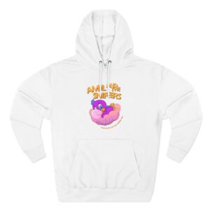 Amyl and the Sniffers Stuck On You Baby Three-Panel Fleece Hoodie