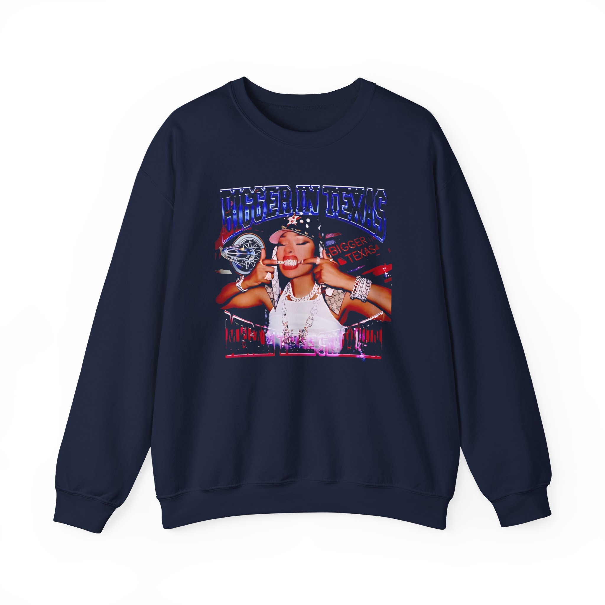 Megan Thee Stallion Bit Cover Unisex Heavy Blend™ Crewneck Sweatshirt - Image 5