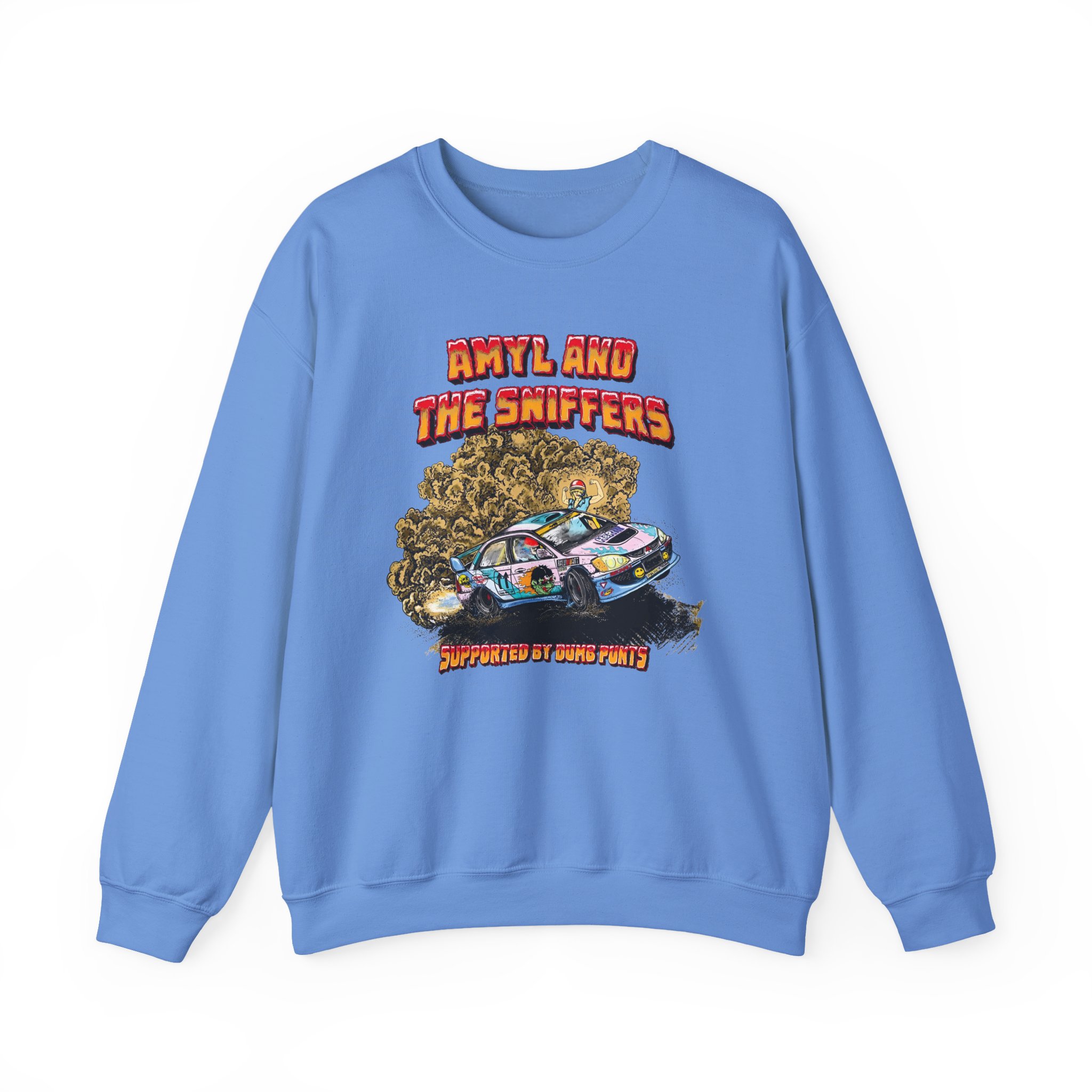 Amyl and the Sniffers Unisex Heavy Blend™ Crewneck Sweatshirt - Image 9