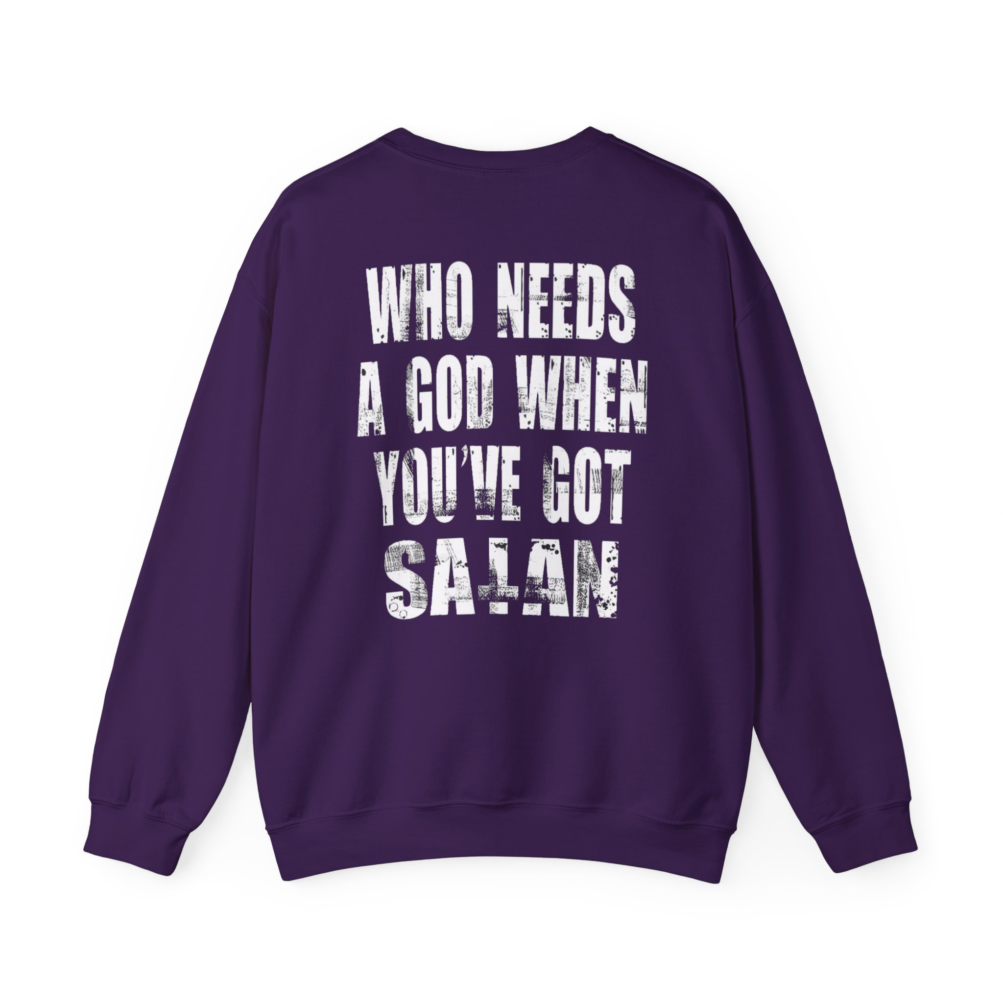 Goatwhore who Needs a God When You've Got Satan Unisex Heavy Blend™ Crewneck Sweatshirt - Image 8