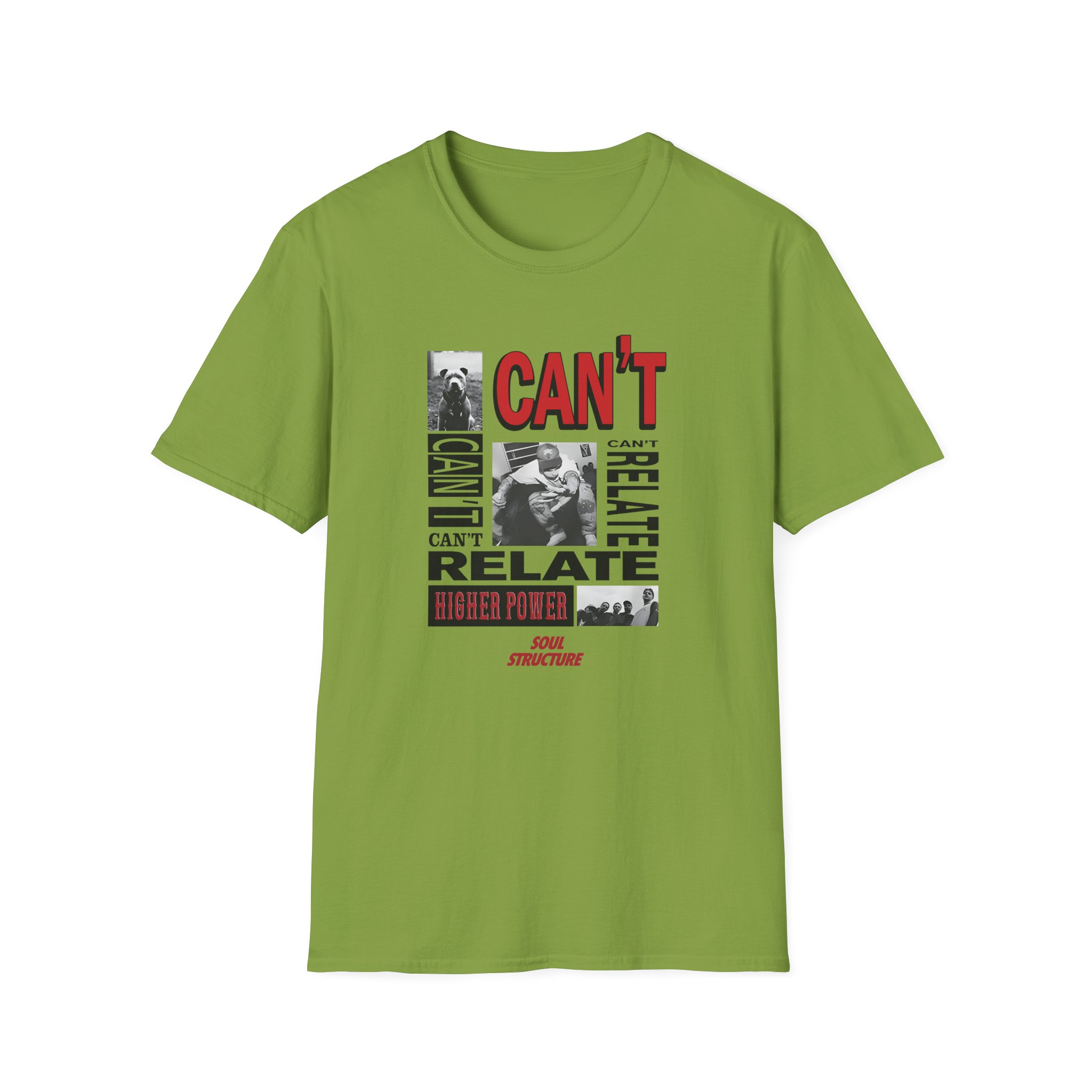 Higher Power Can't Relate Unisex Softstyle T-Shirt - Image 19