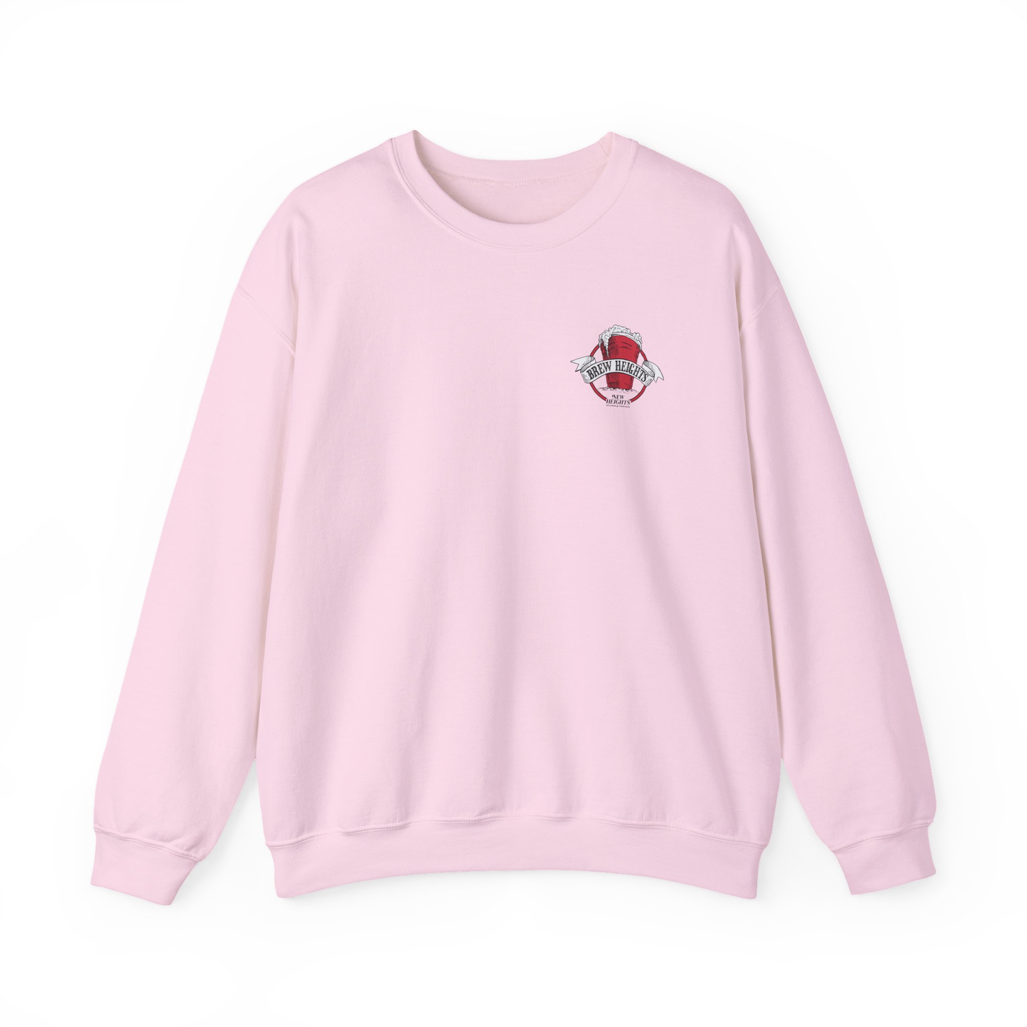 New Heights Brew Heights Left Chest Unisex Heavy Blend™ Crewneck Sweatshirt - Image 13