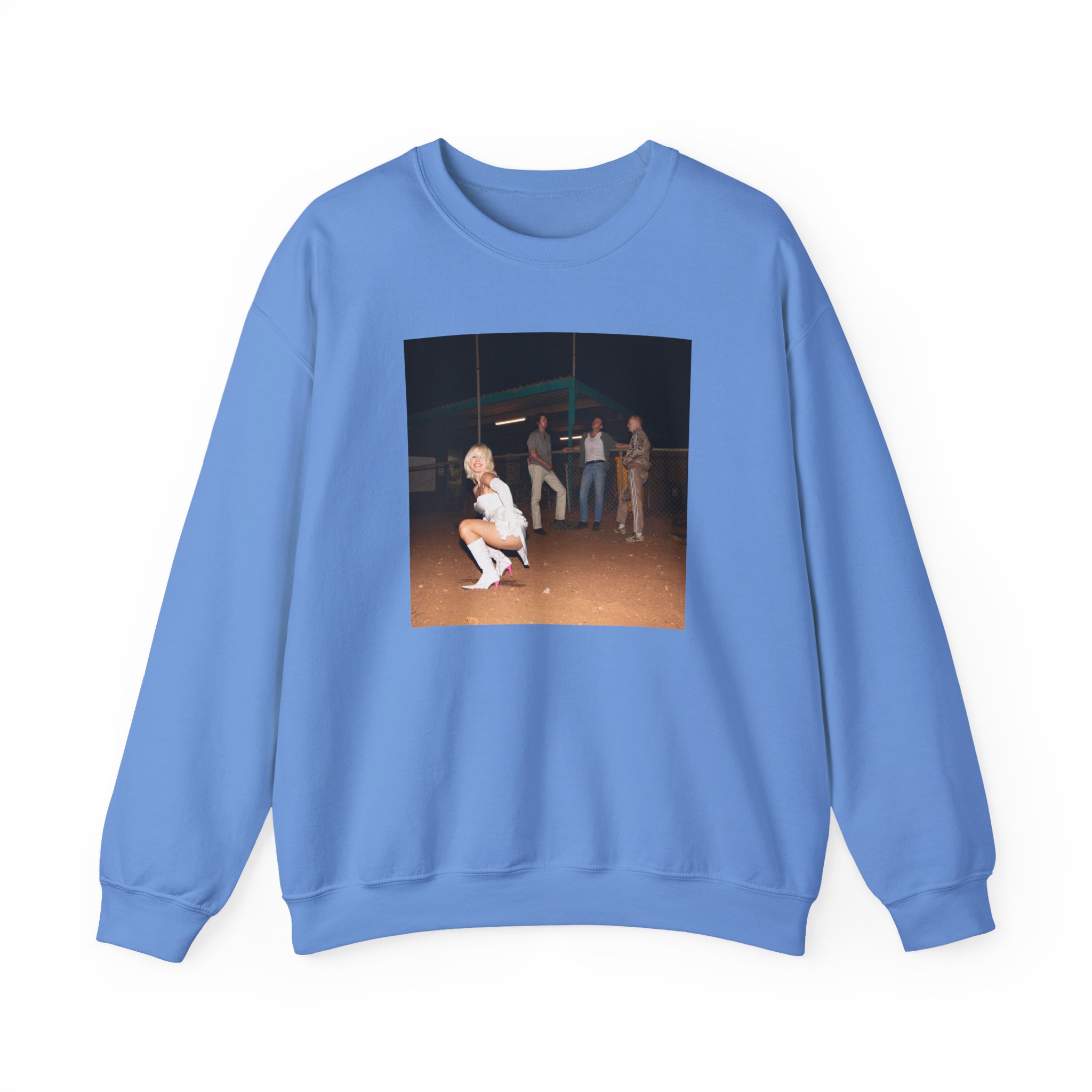 Amyl and the Sniffers U Should Not Be Doing That Unisex Heavy Blend™ Crewneck Sweatshirt - Image 9