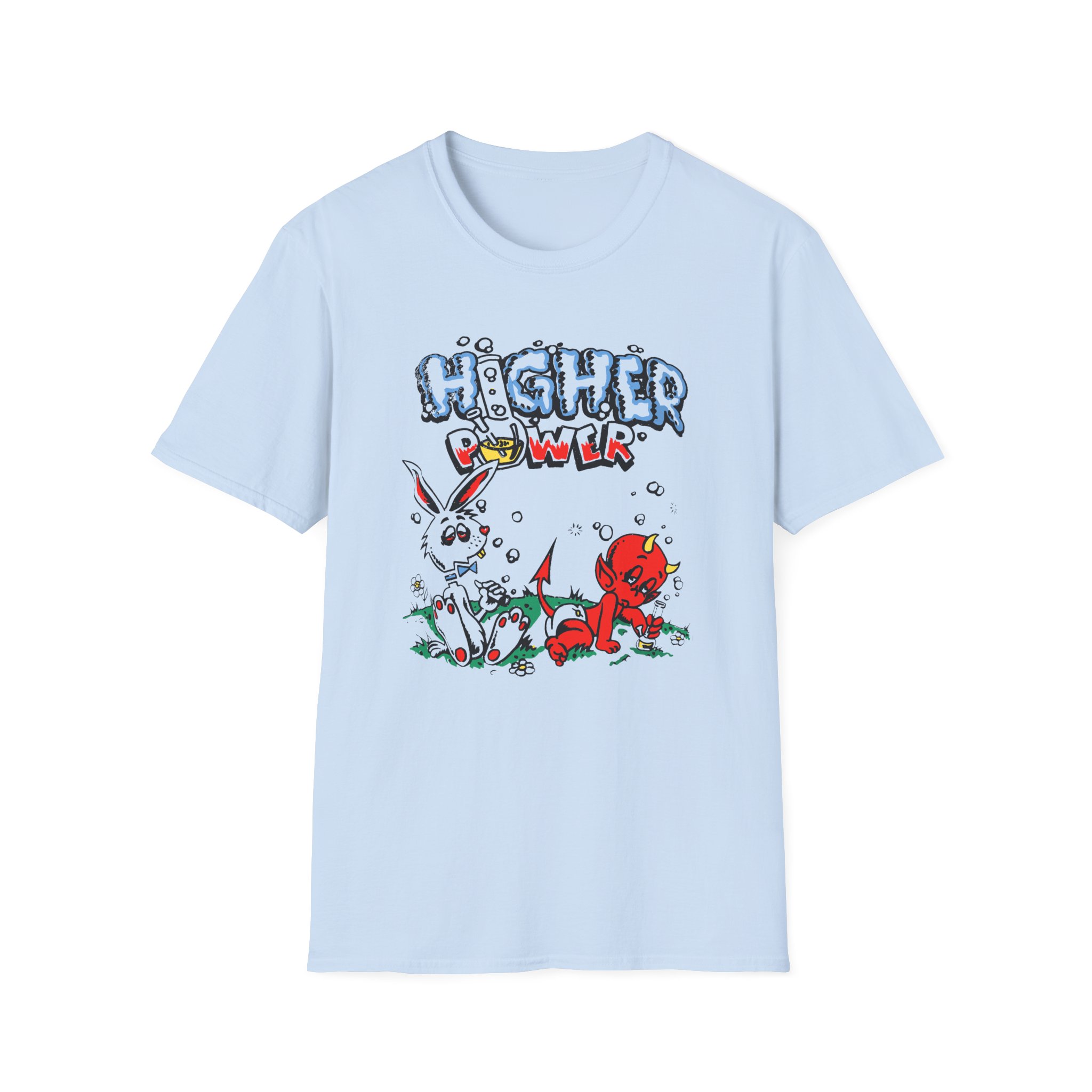 Higher Power Stoned Again Unisex Softstyle T-Shirt - Image 17