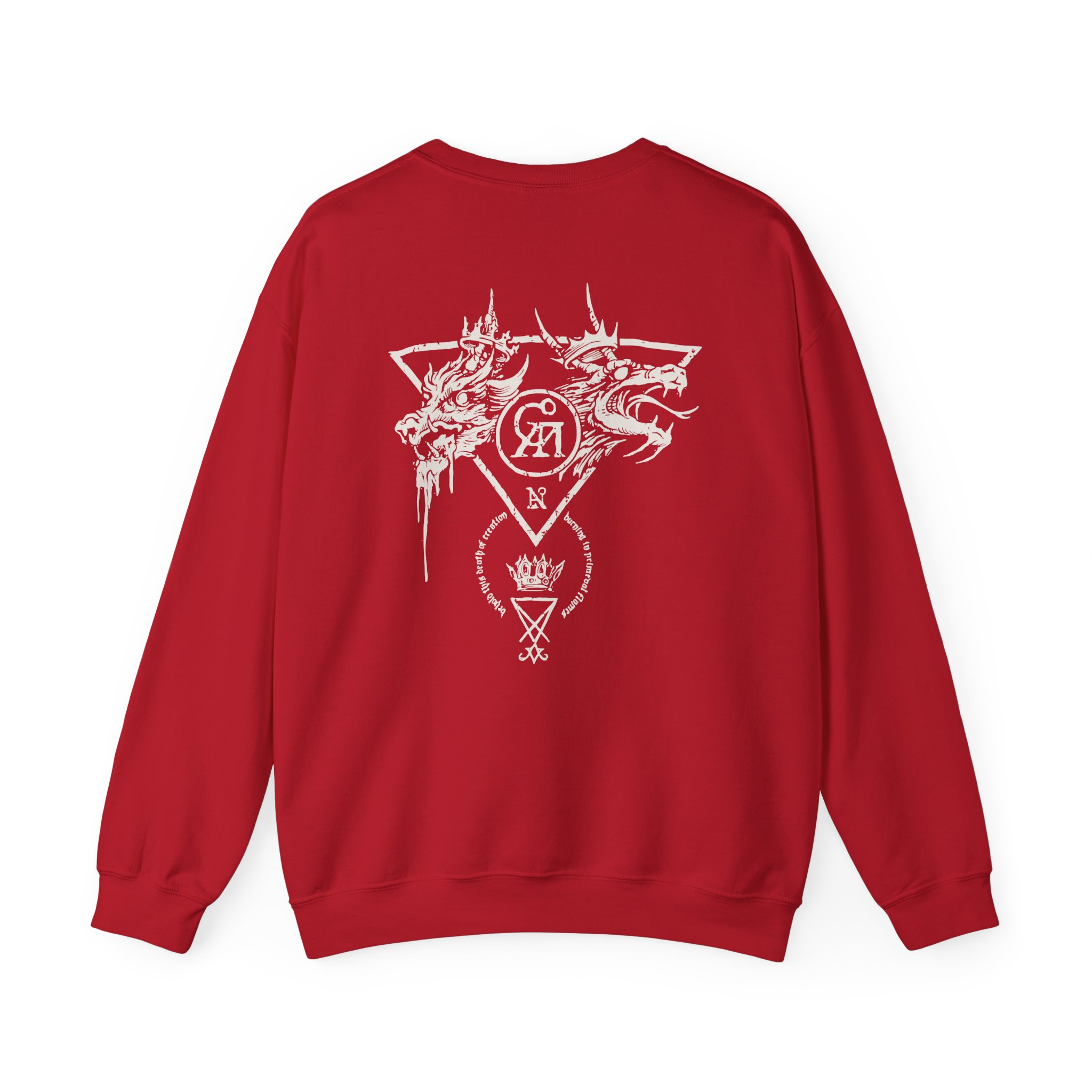 Goatwhore sigil Unisex Heavy Blend™ Crewneck Sweatshirt - Image 18