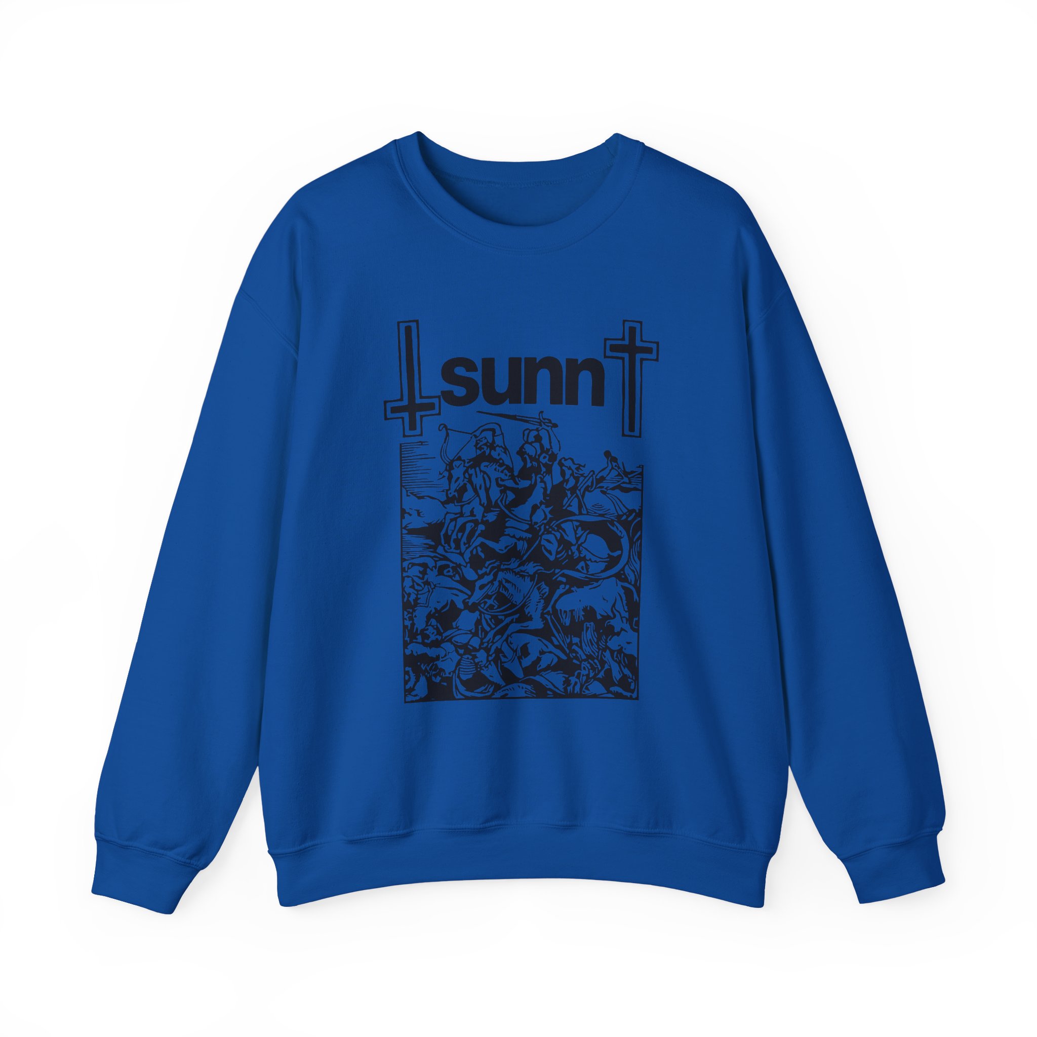Sunn O Flight of the Behemoth Unisex Heavy Blend™ Crewneck Sweatshirt - Image 15
