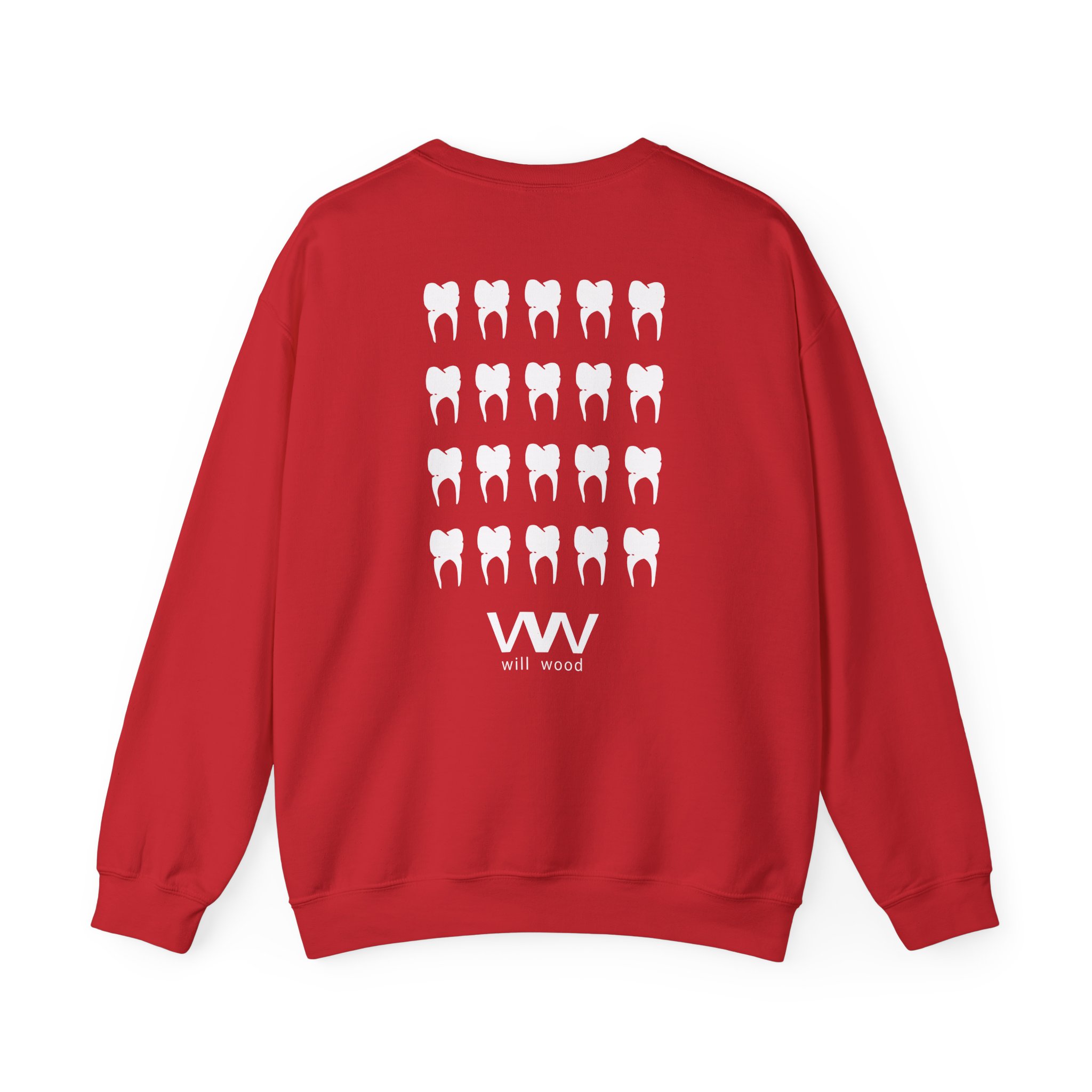 Will Wood Host Skull Unisex Heavy Blend™ Crewneck Sweatshirt - Image 22