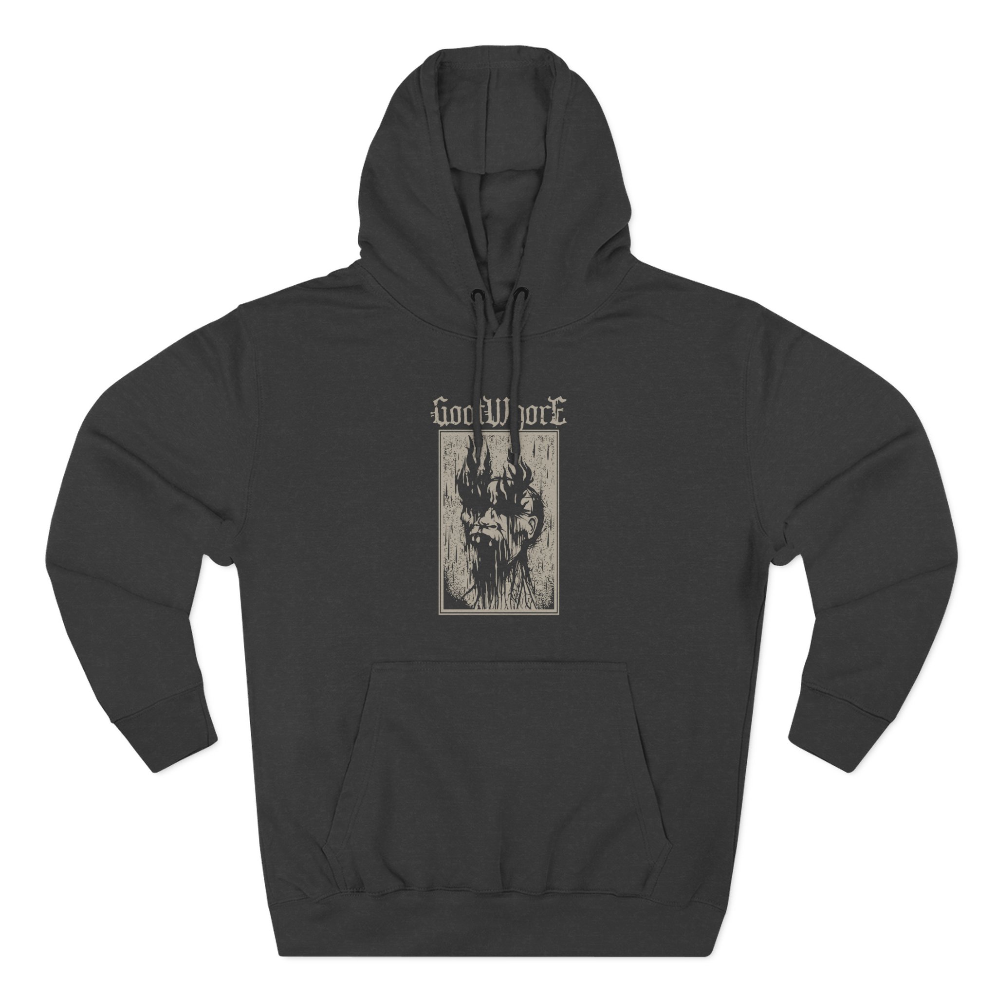 Goatwhore Q Three-Panel Fleece Hoodie - Image 3