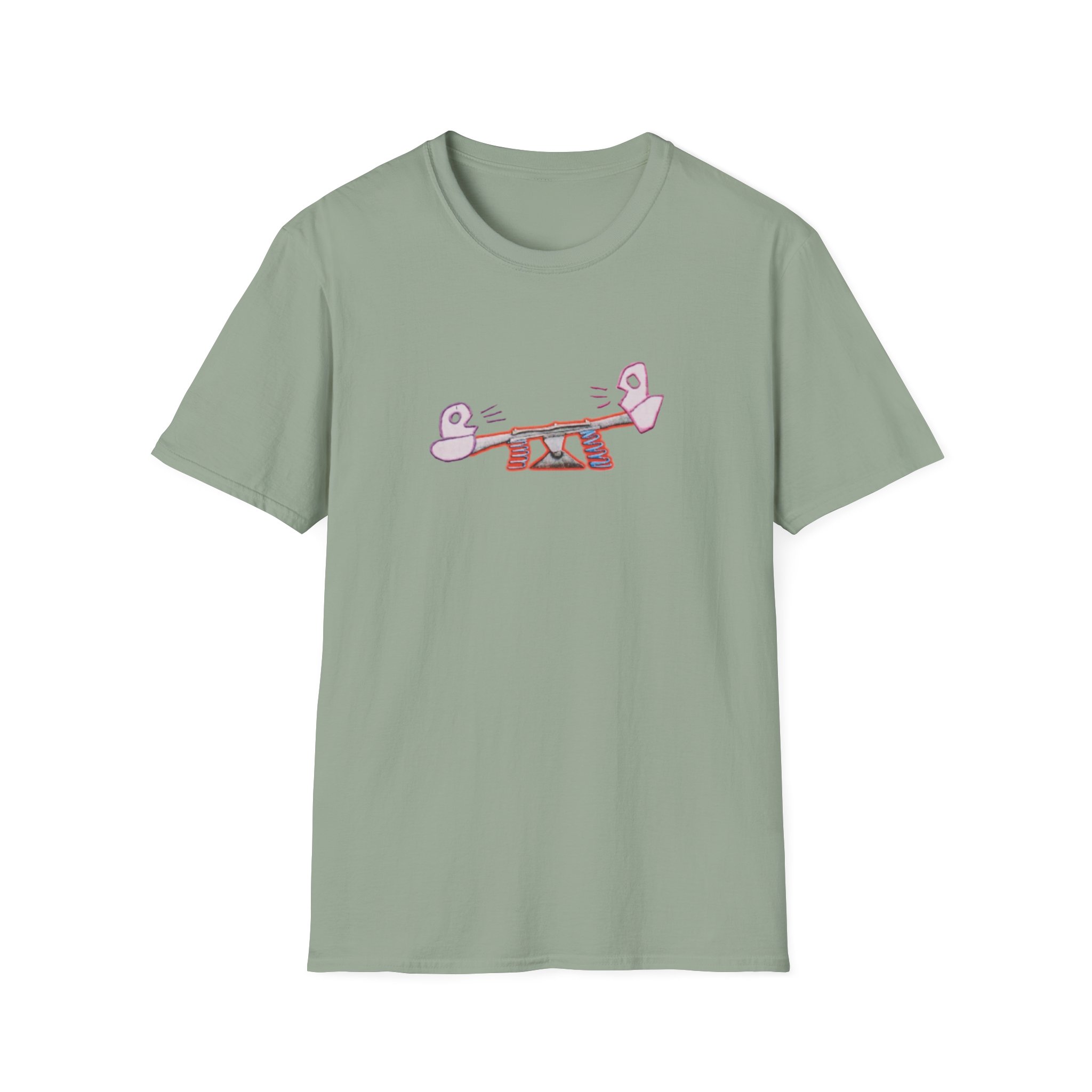 Slushy Noobz Seesaw Unisex Softstyle T-Shirt - Image 17