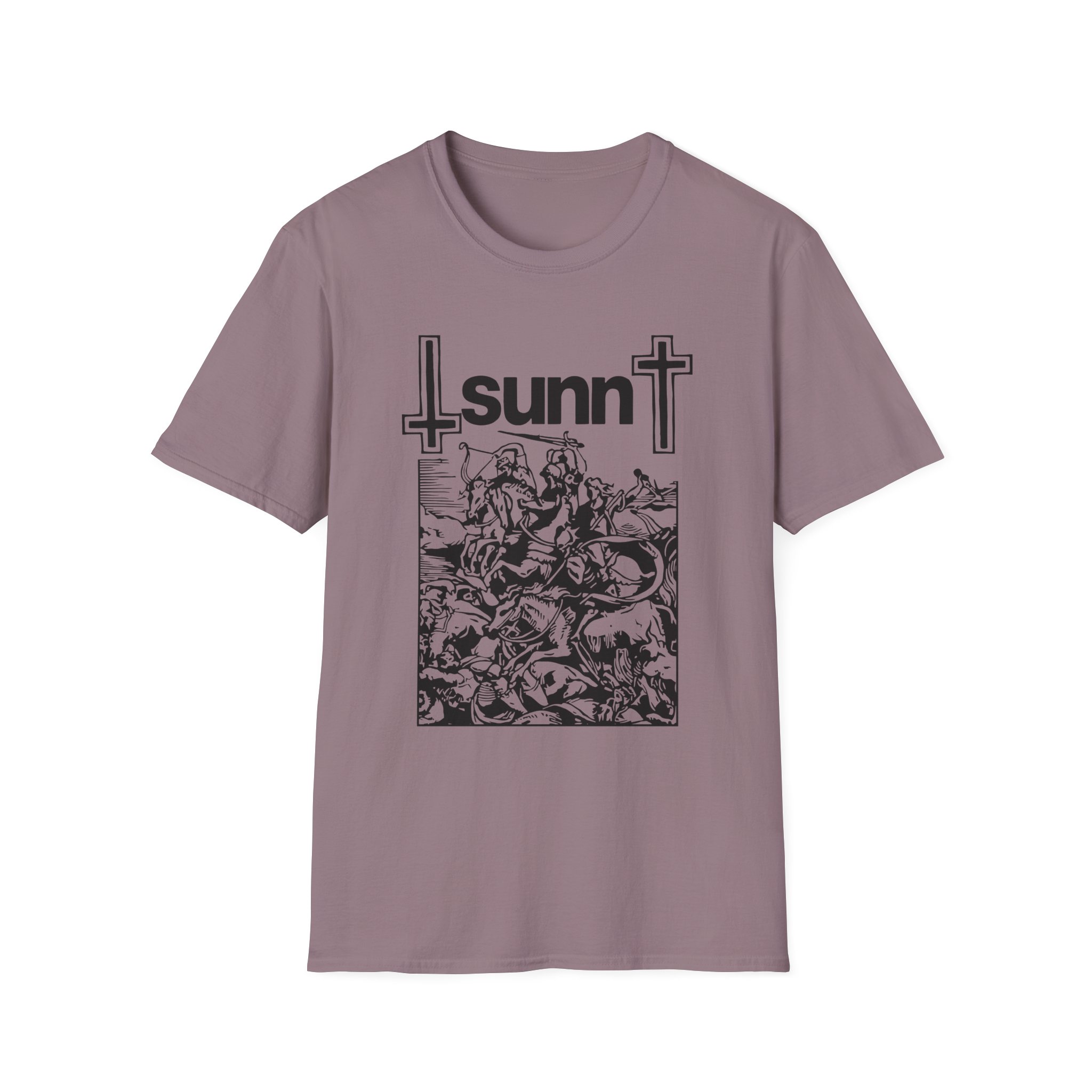 Sunn O Flight of the Behemoth Unisex Softstyle T-Shirt - Image 23