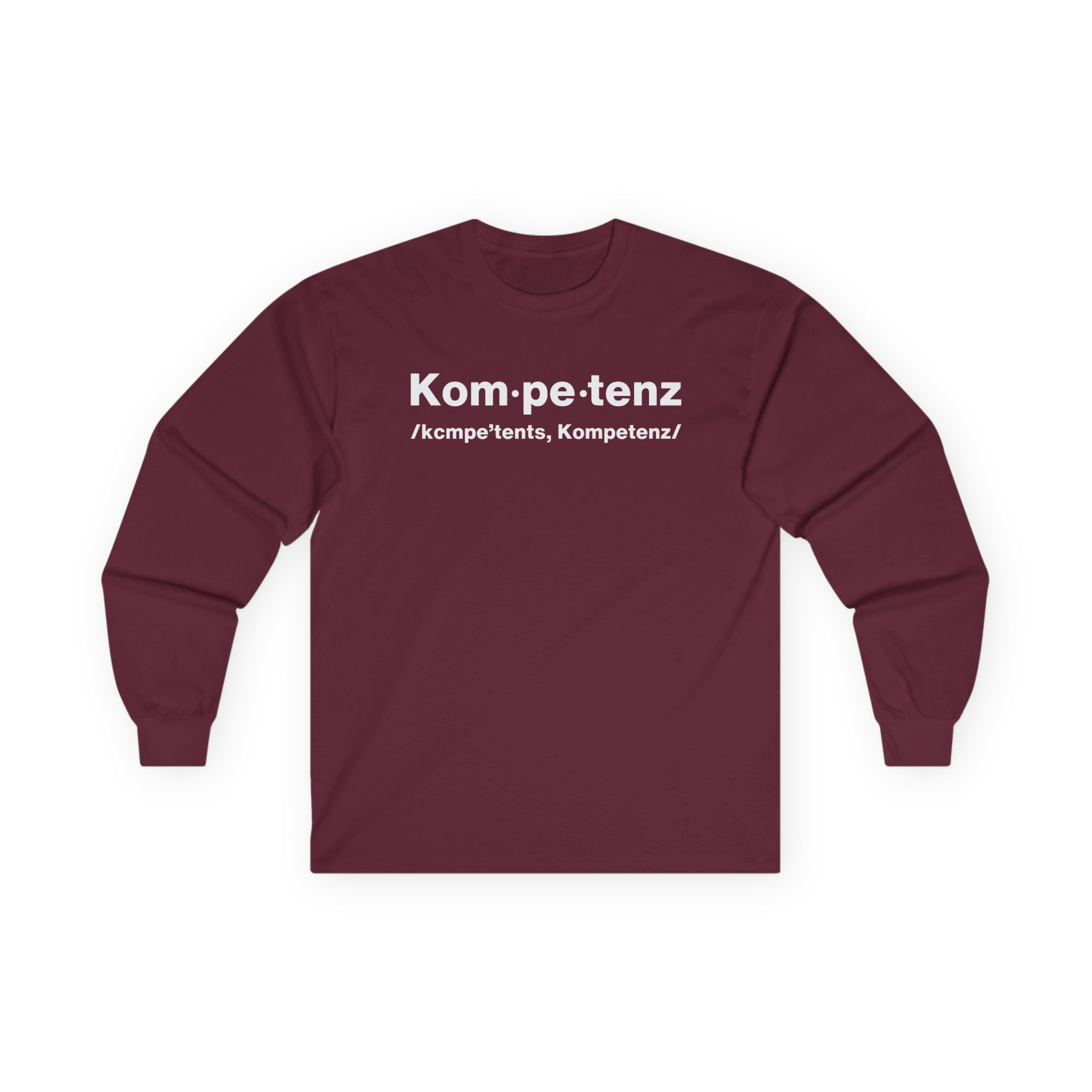 Bastighg Kompetenz Unisex Ultra Cotton Long Sleeve Tee - Image 3