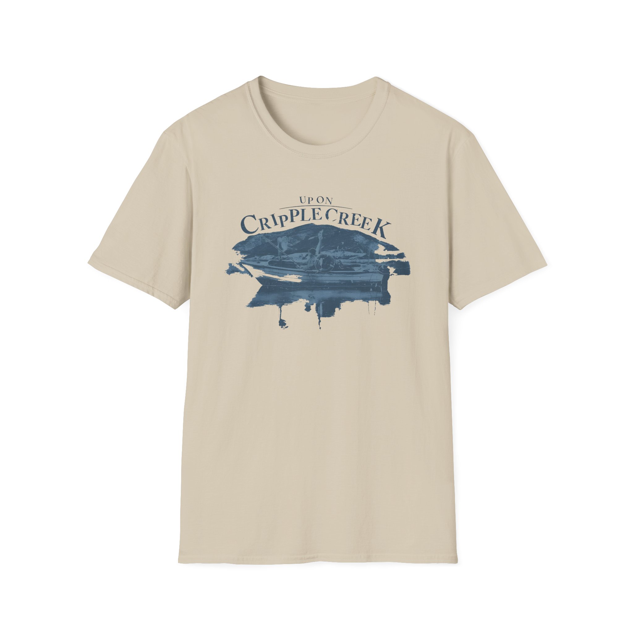 The Band Up on Cripple Unisex Softstyle T-Shirt - Image 5