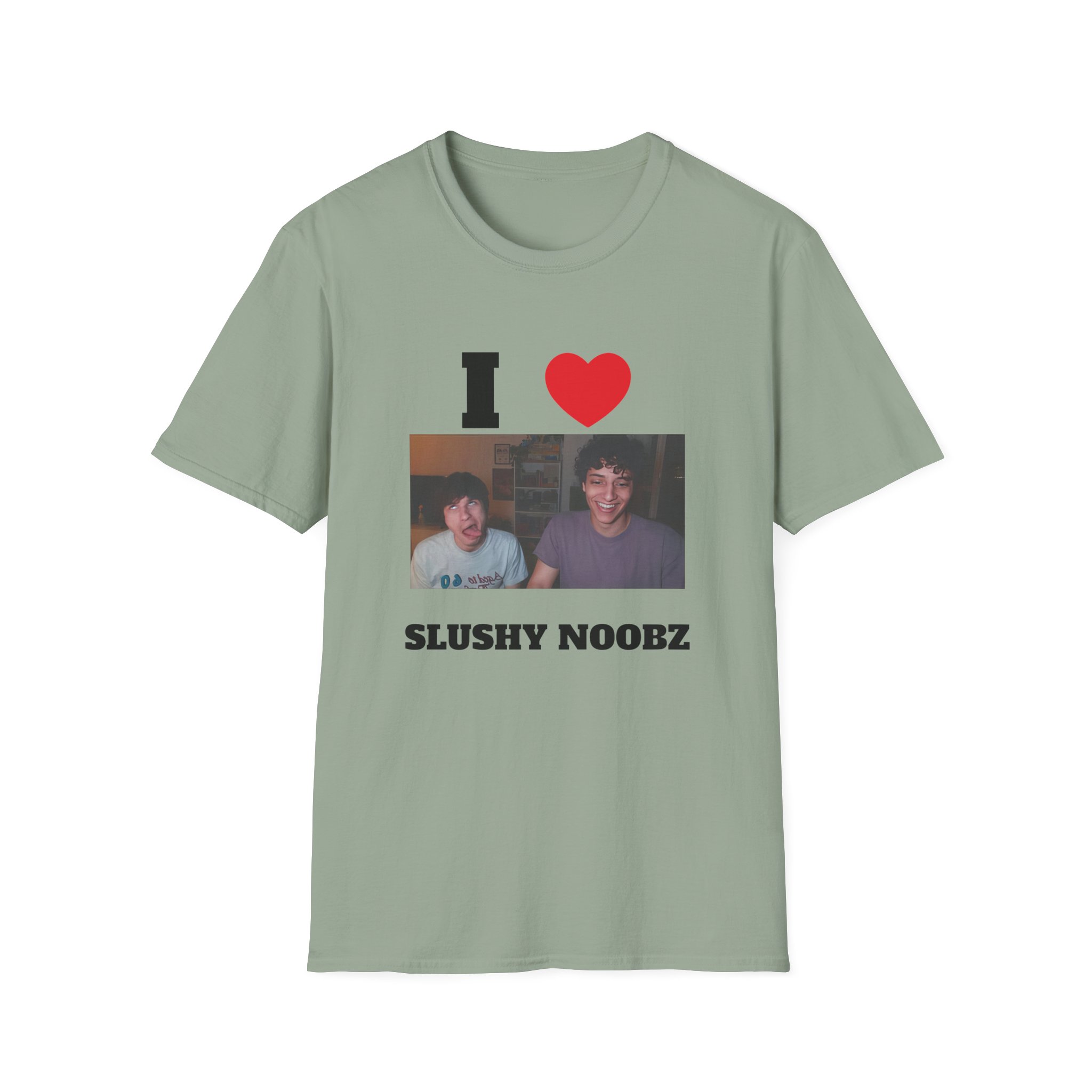 Slushy Noobz I Heart Unisex Softstyle T-Shirt - Image 15