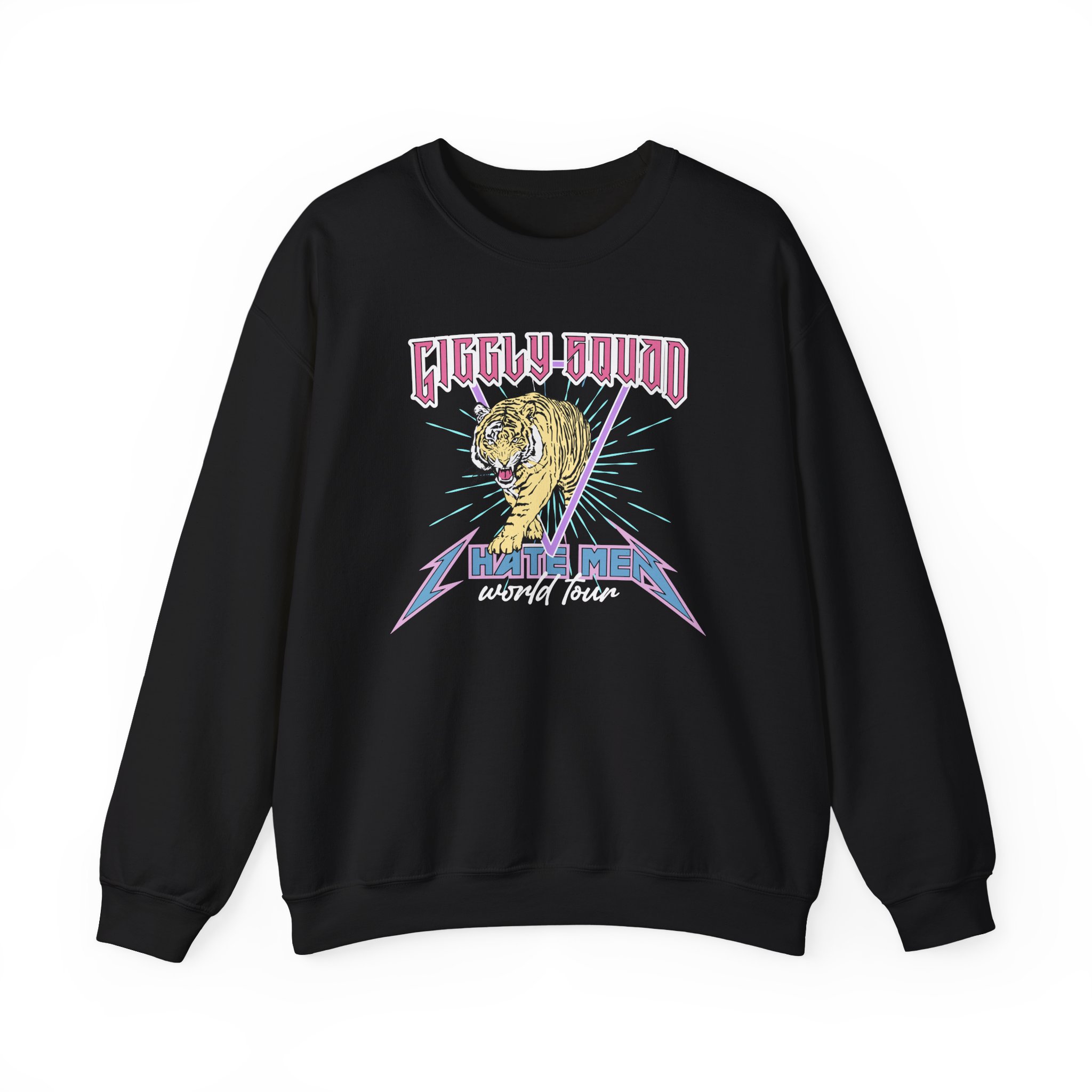 Giggly Squad I H8 Men Band Unisex Heavy Blend™ Crewneck Sweatshirt