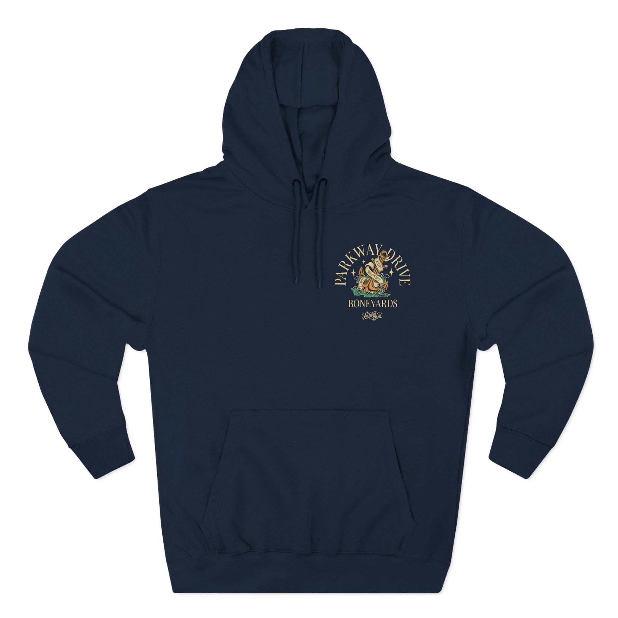 Parkway Drive Boneyards Anchor Three-Panel Fleece Hoodie - Image 7
