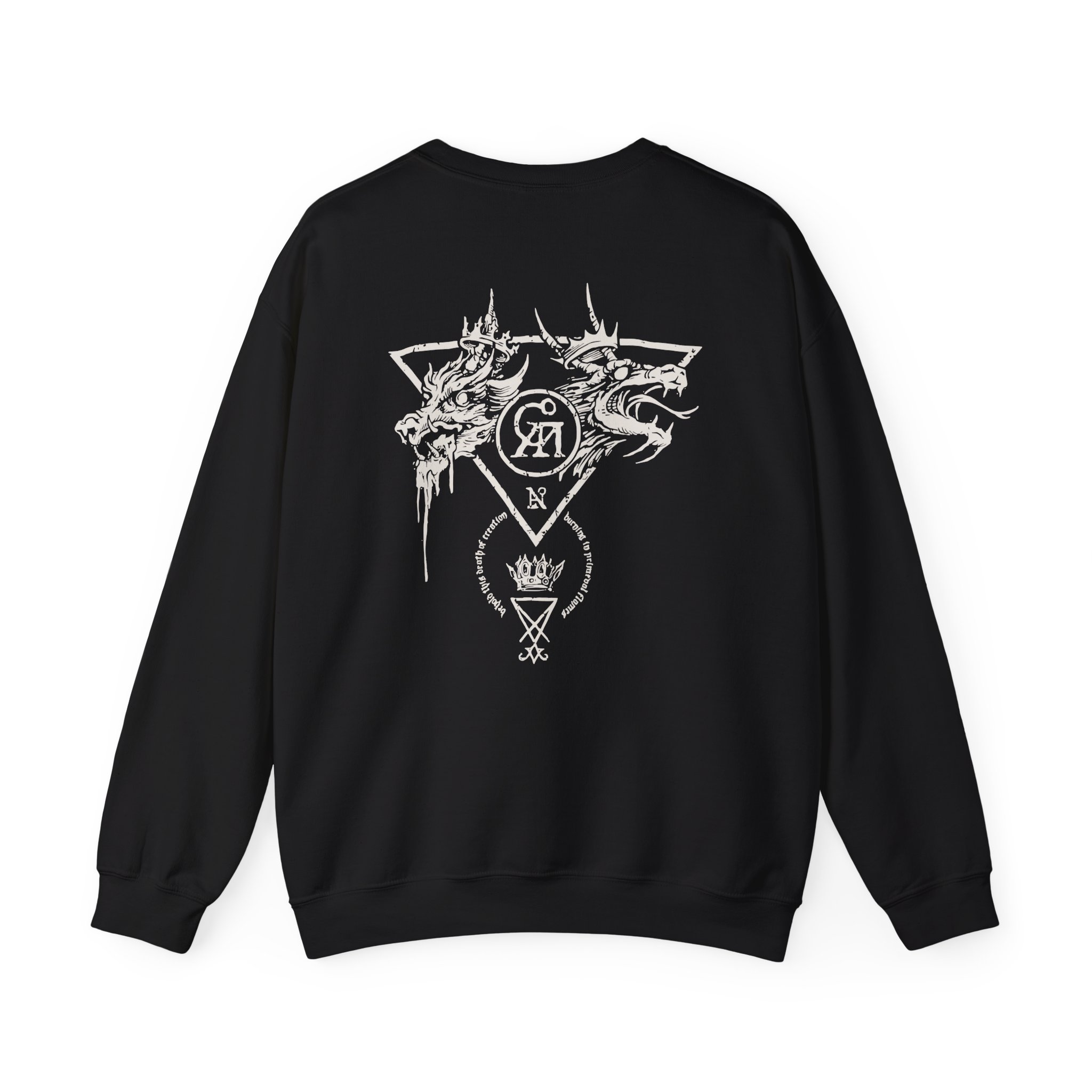 Goatwhore sigil Unisex Heavy Blend™ Crewneck Sweatshirt - Image 2