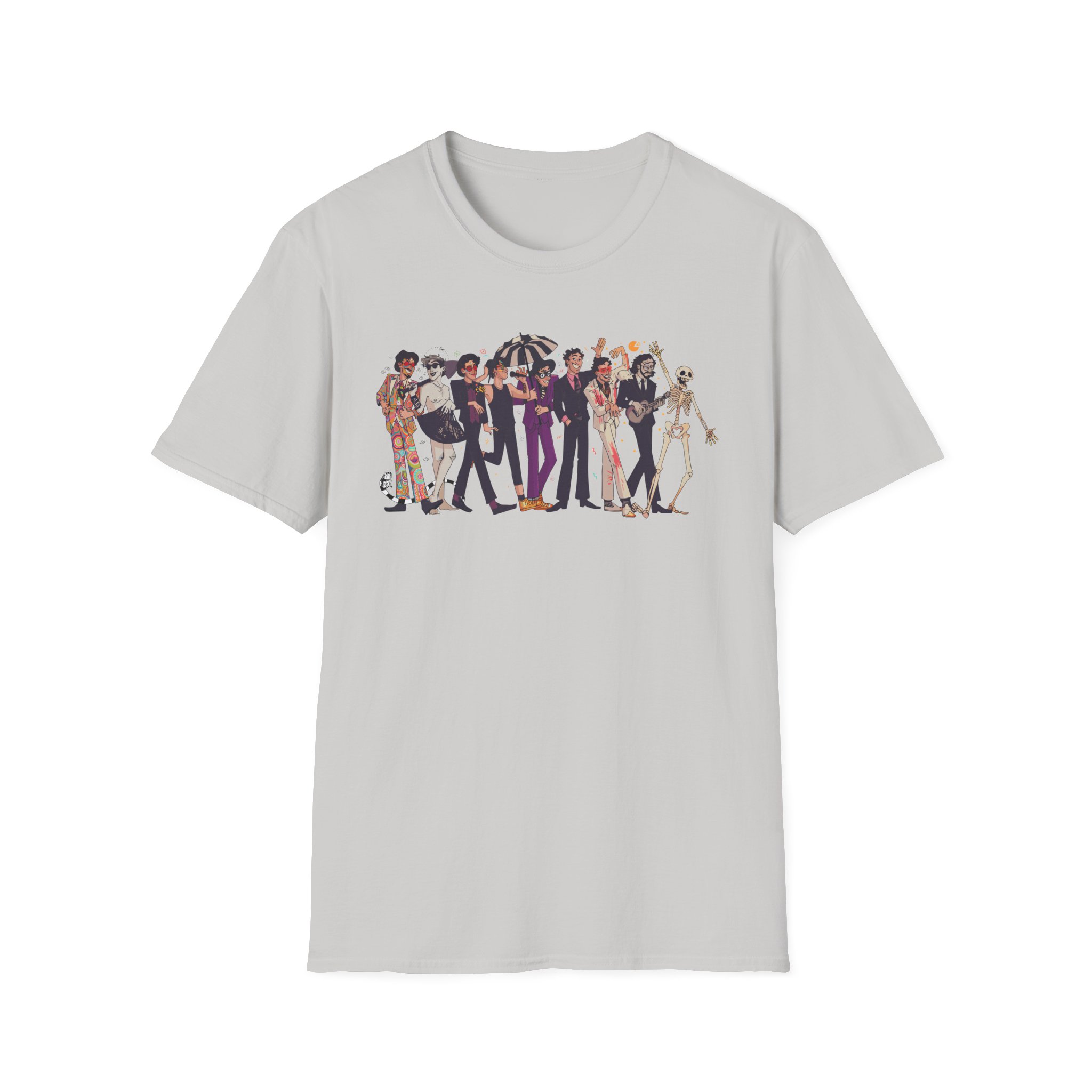 Will Wood Death of the Author Unisex Softstyle T-Shirt - Image 5