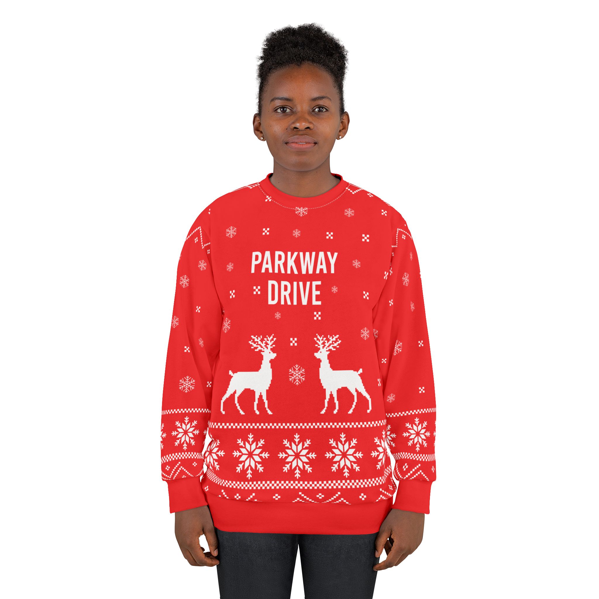 Parkway Drive Unisex Sweatshirt (AOP) - Image 4