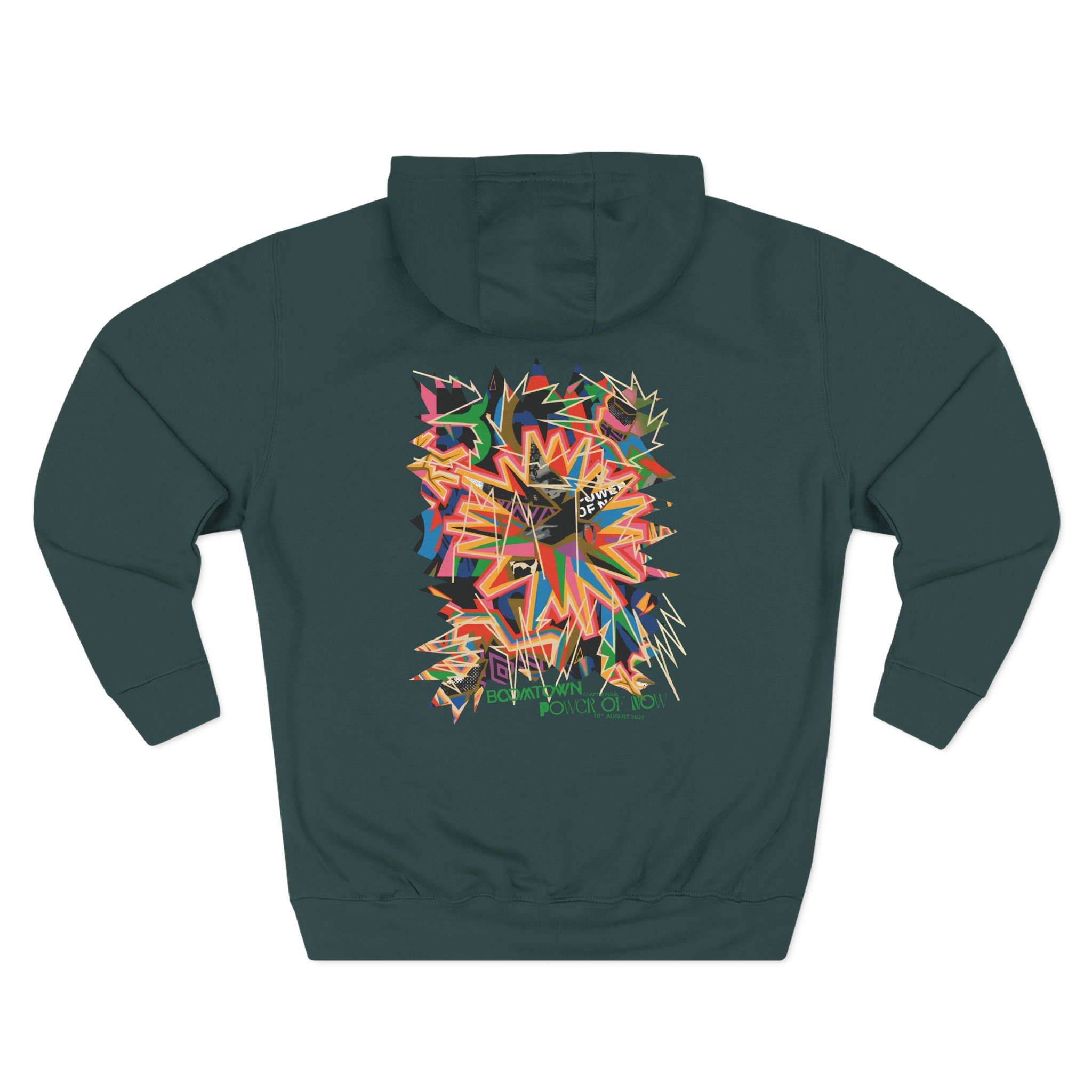 Boomtown Power of Now Three-Panel Fleece Hoodie - Image 8