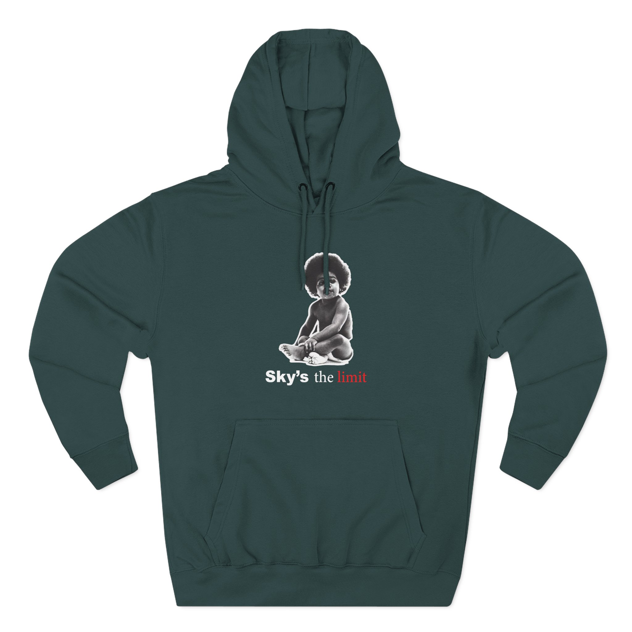 Biggie Smalls Three-Panel Fleece Hoodie - Image 3