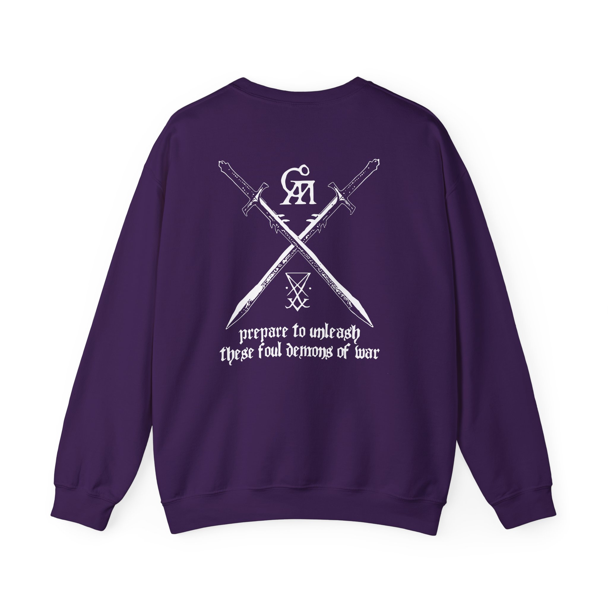 Goatwhore no Mercy Unisex Heavy Blend™ Crewneck Sweatshirt - Image 12