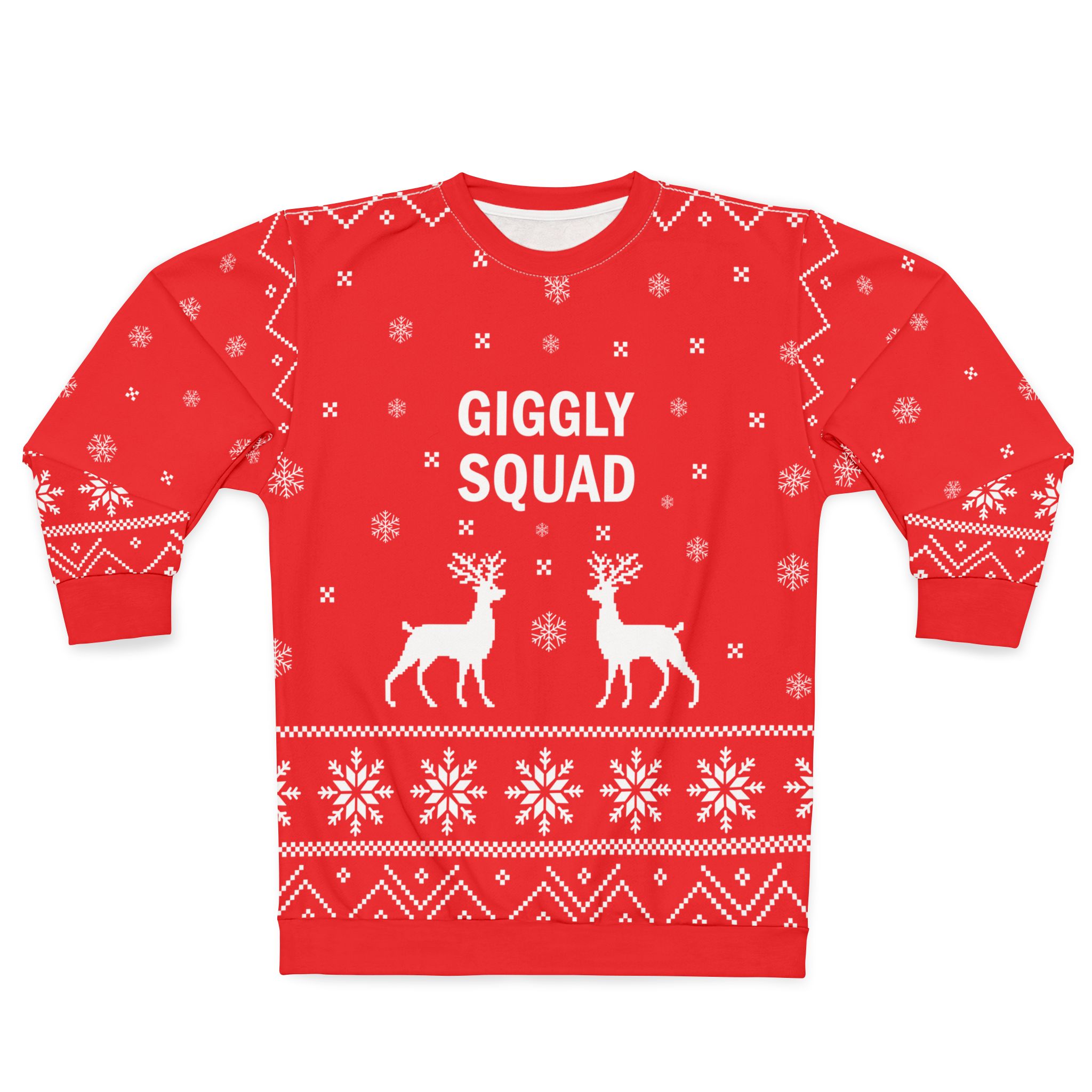 Giggly Squad Unisex Sweatshirt (AOP)