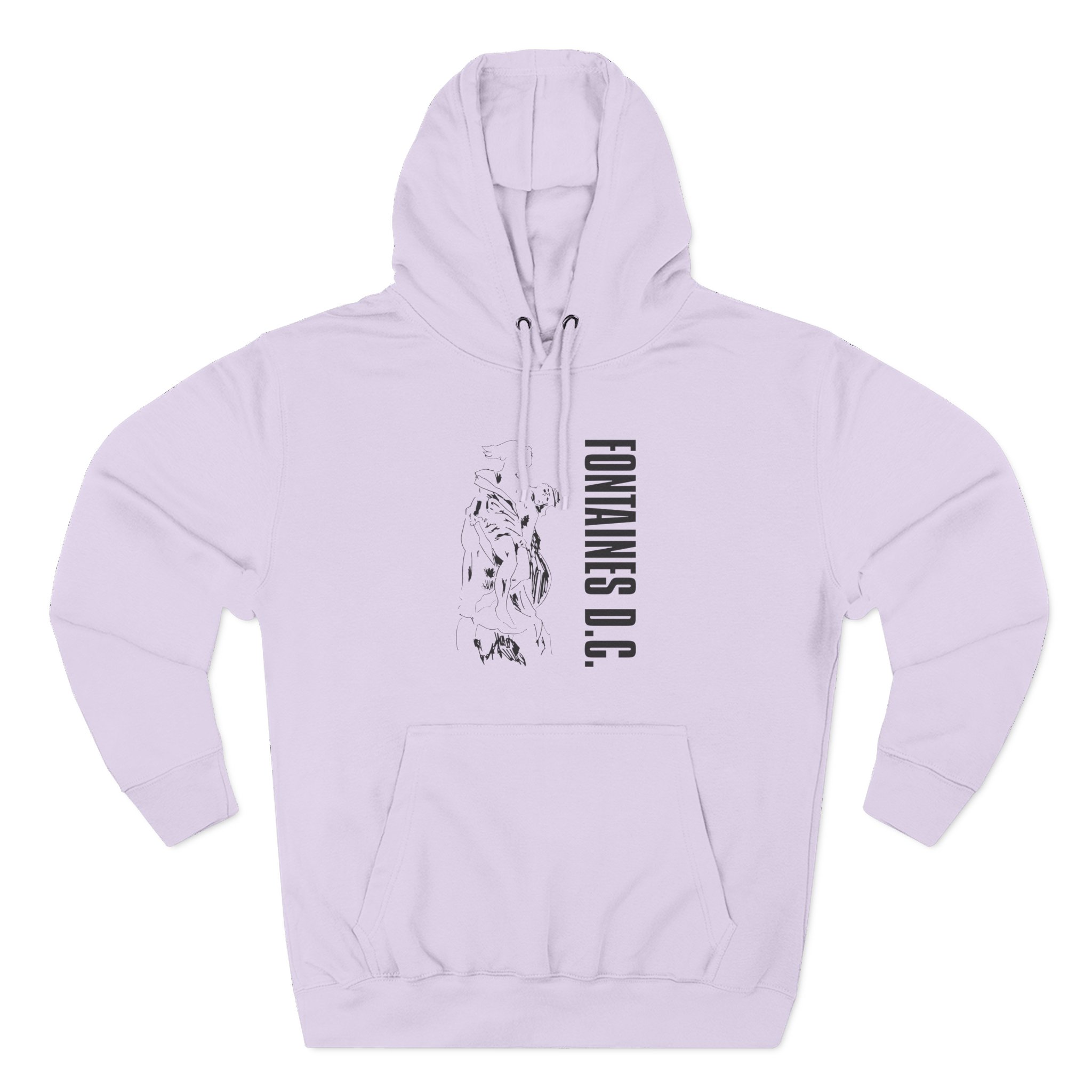 Fontaines D.C. Three-Panel Fleece Hoodie - Image 13