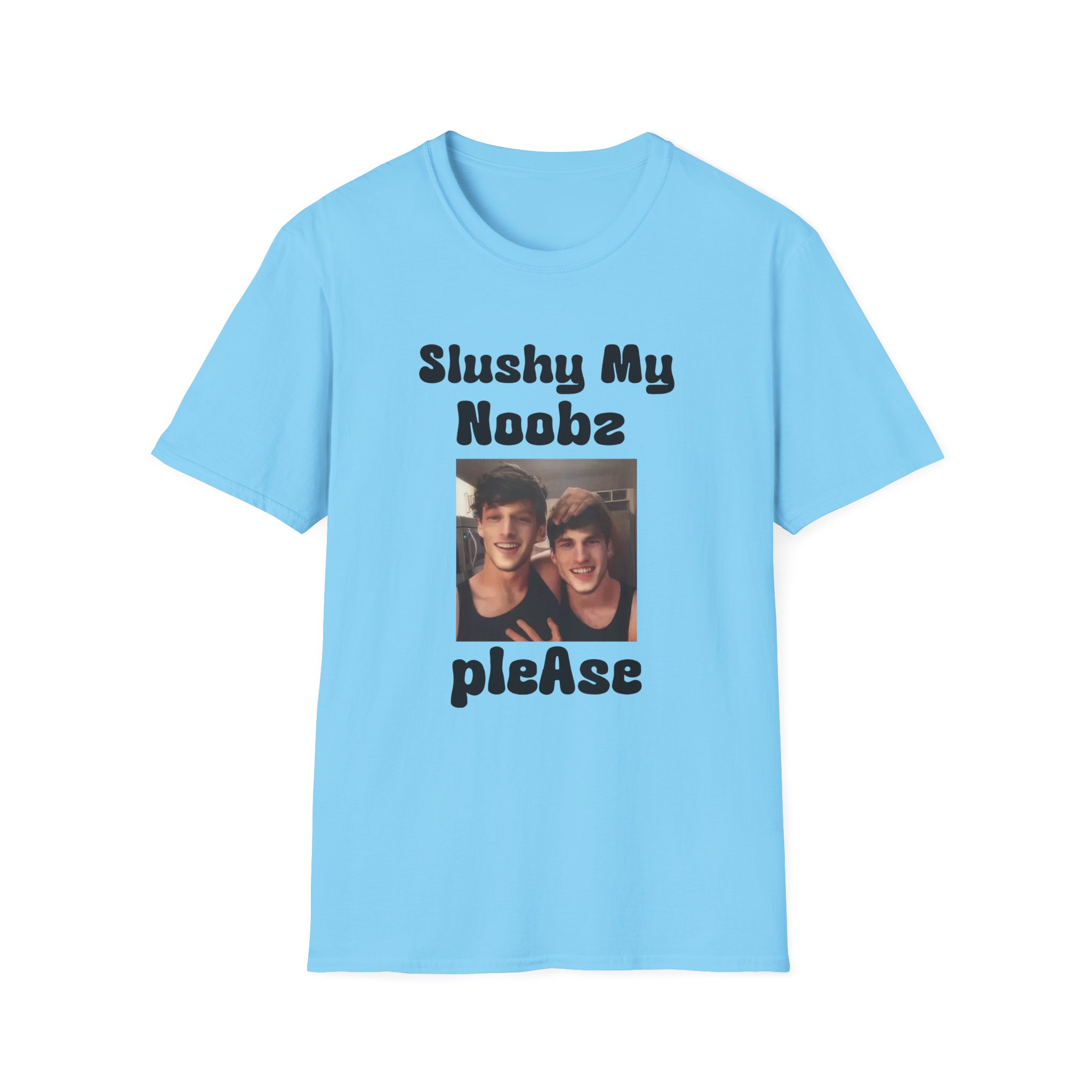Slushy Noobz Martin and Hamzah Comedy Unisex Softstyle T-Shirt - Image 19