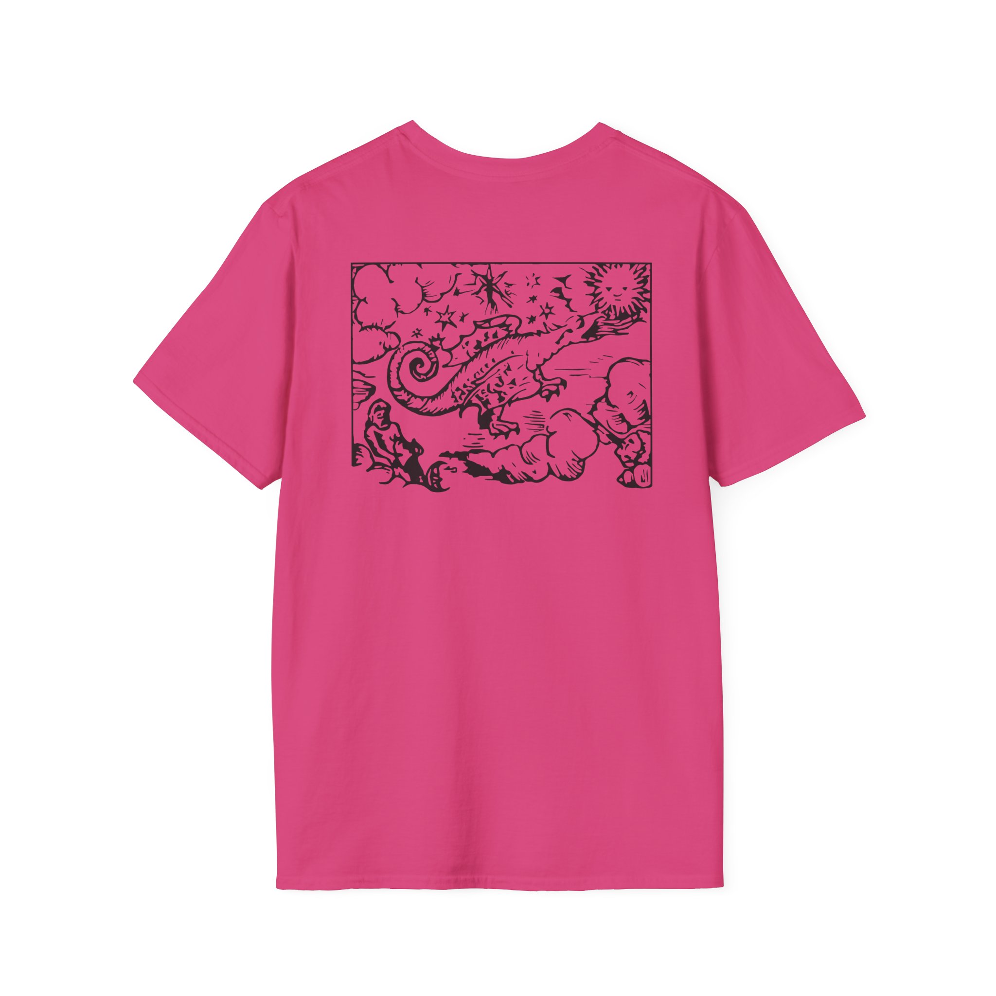 Sunn O Flight of the Behemoth Unisex Softstyle T-Shirt - Image 30