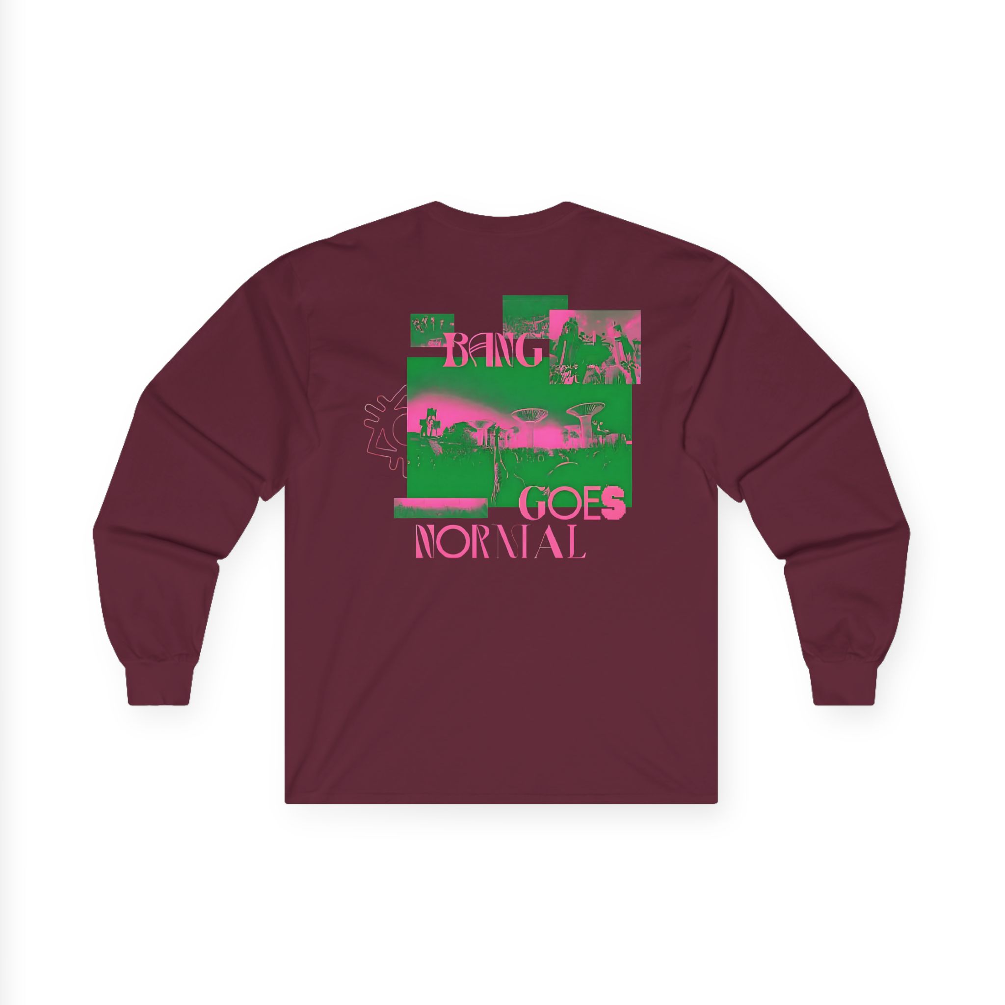 Boomtown Mono Unisex Ultra Cotton Long Sleeve Tee - Image 4