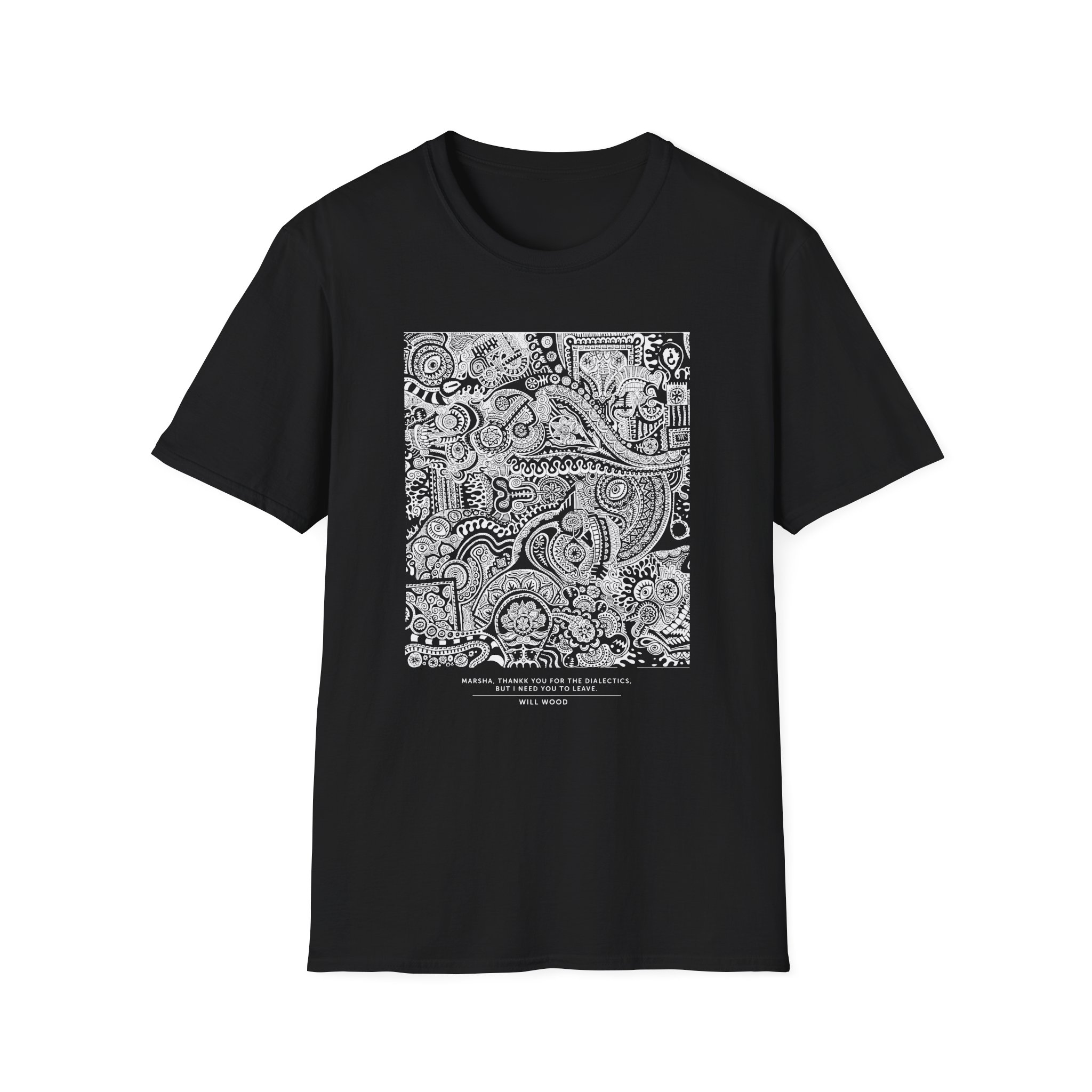 Will Wood Marsha, Thankk You... Unisex Softstyle T-Shirt